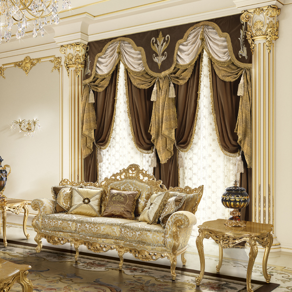 Luxury Dining Rooms: Fine Jacquard and Marquetry Furnishings