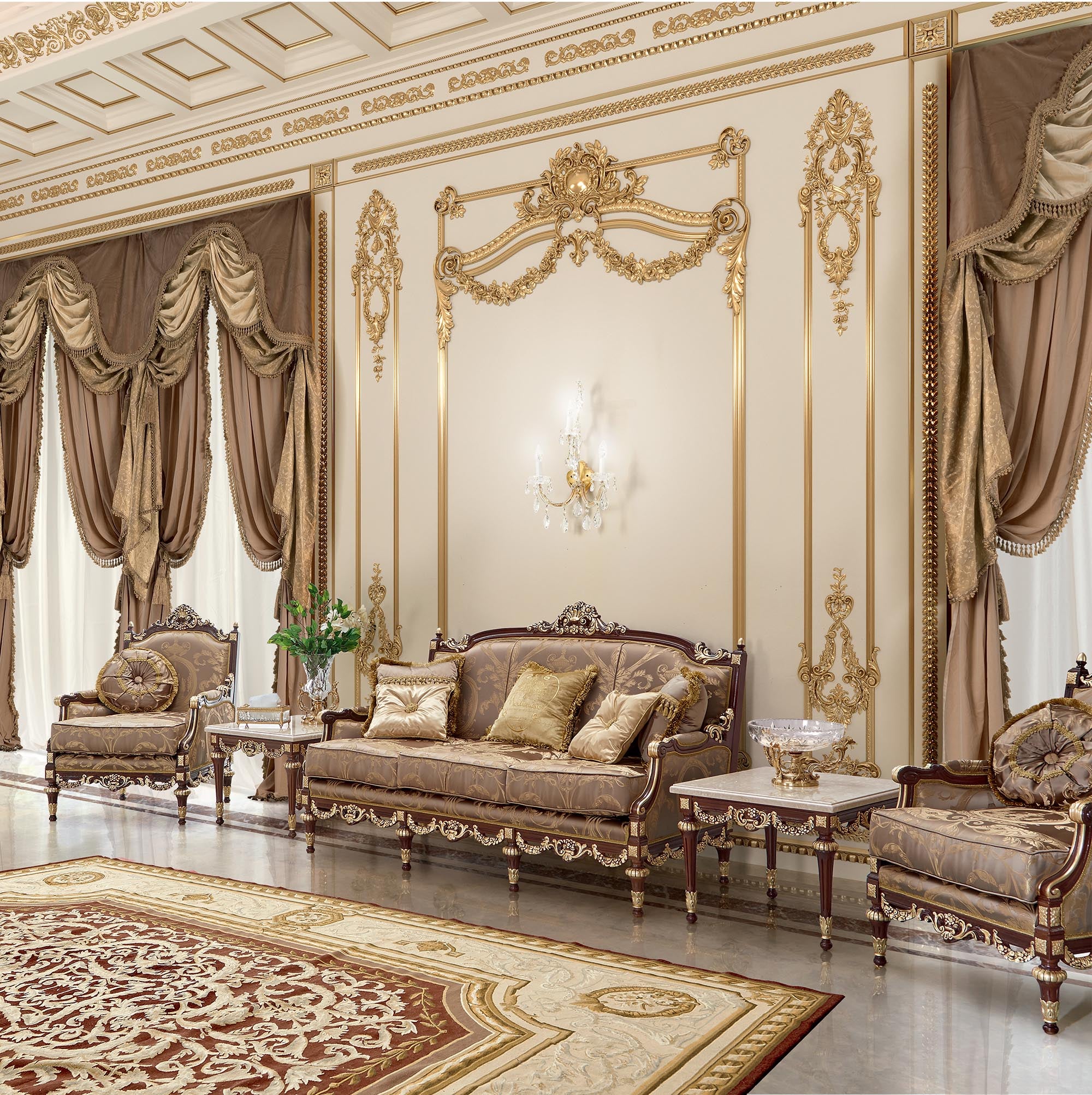Императорские дома: жизнь по-королевски with Opulent Design