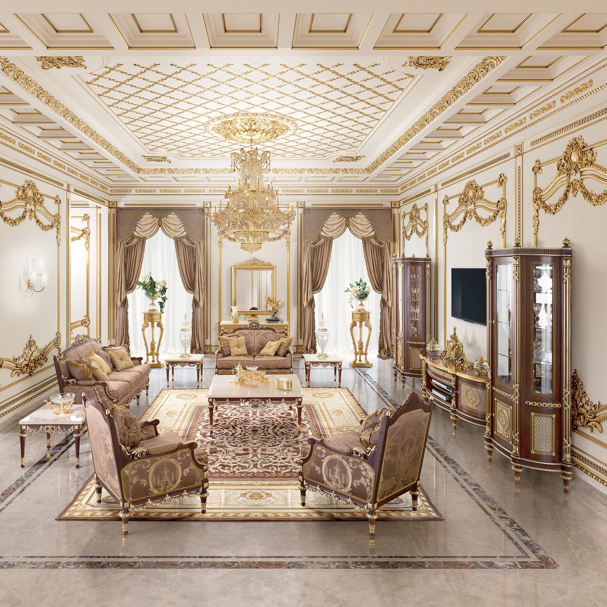 Императорские дома: жизнь по-королевски with Opulent Design