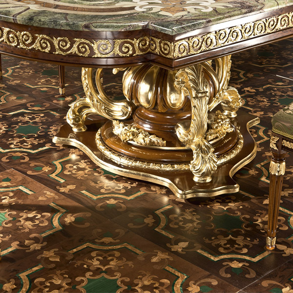 Louis XV Marble Dining Table: A Blend of Tradition and Luxury