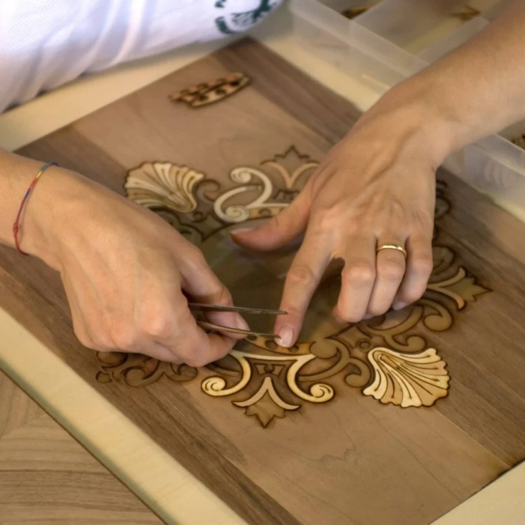 HOW WE DO HANDMADE MARQUETRY AND INLAYS