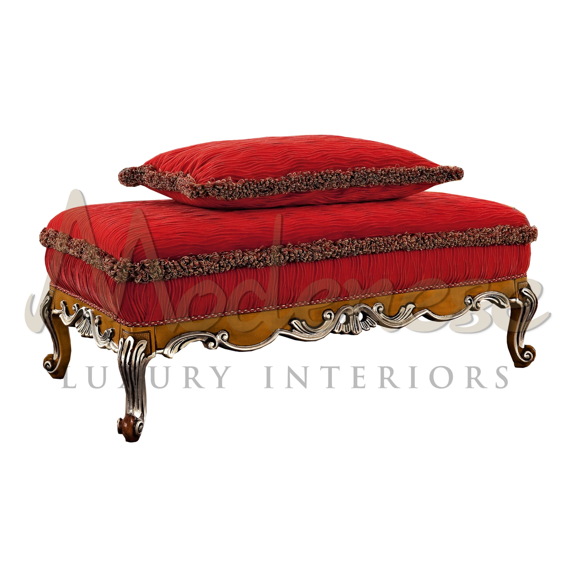 Luxury Redefined Bench: Experience opulence like never before with our Classical Bedroom Bench.                                                           
