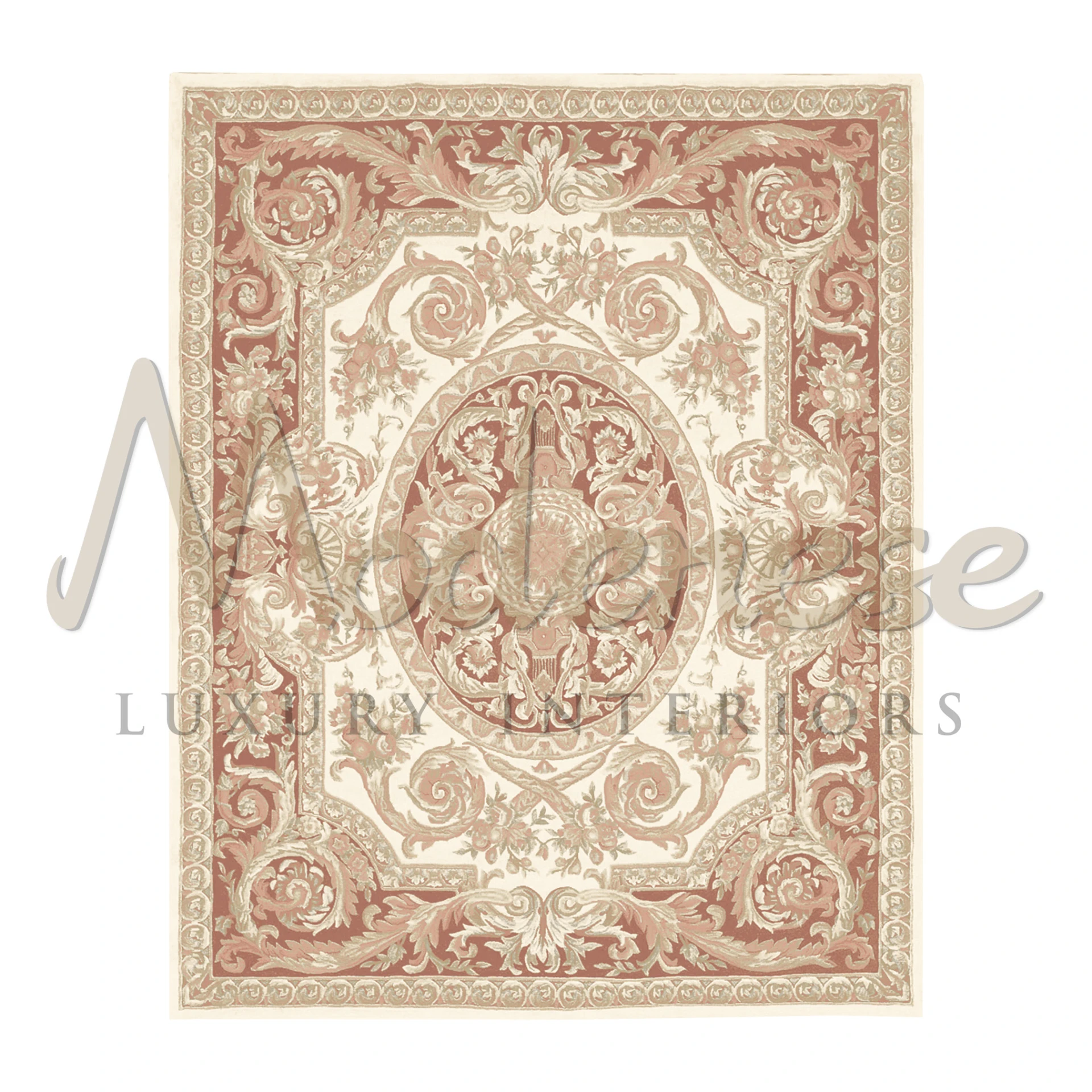 Shiny Pure Handcreated Pink Rug in vegetal silk