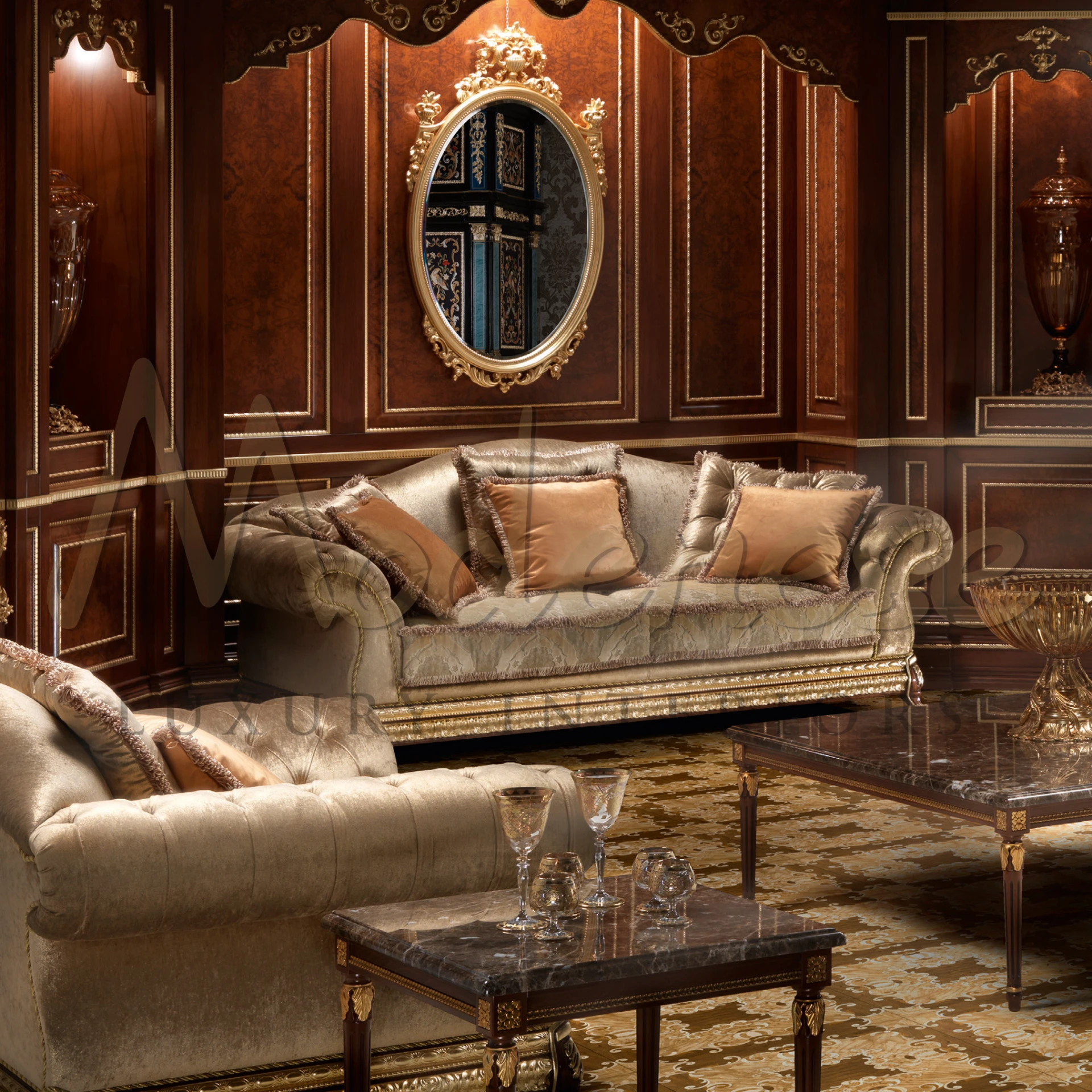 Best Italian Luxury Clasical Pillow