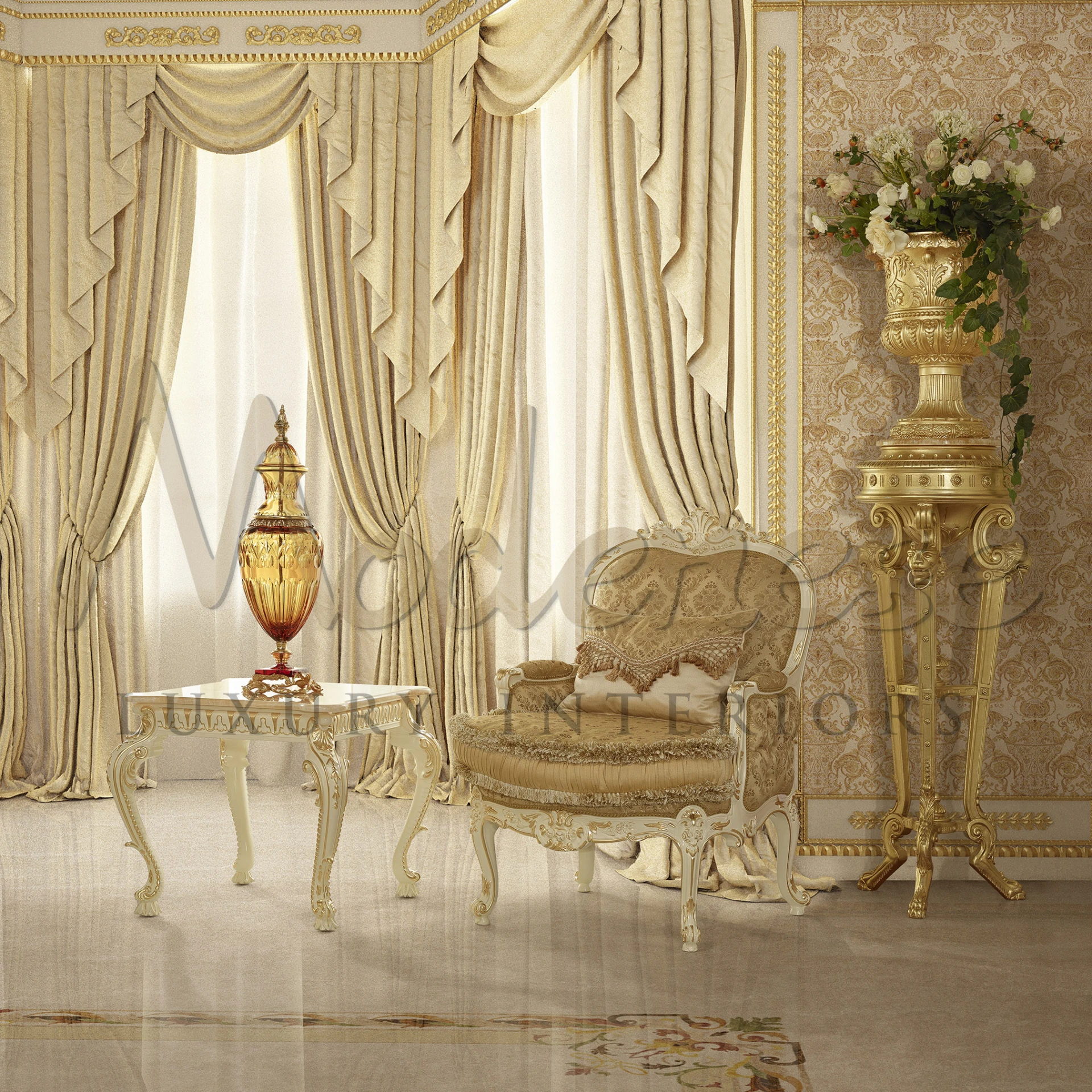Handmade Italian Furniture for Sitting Area