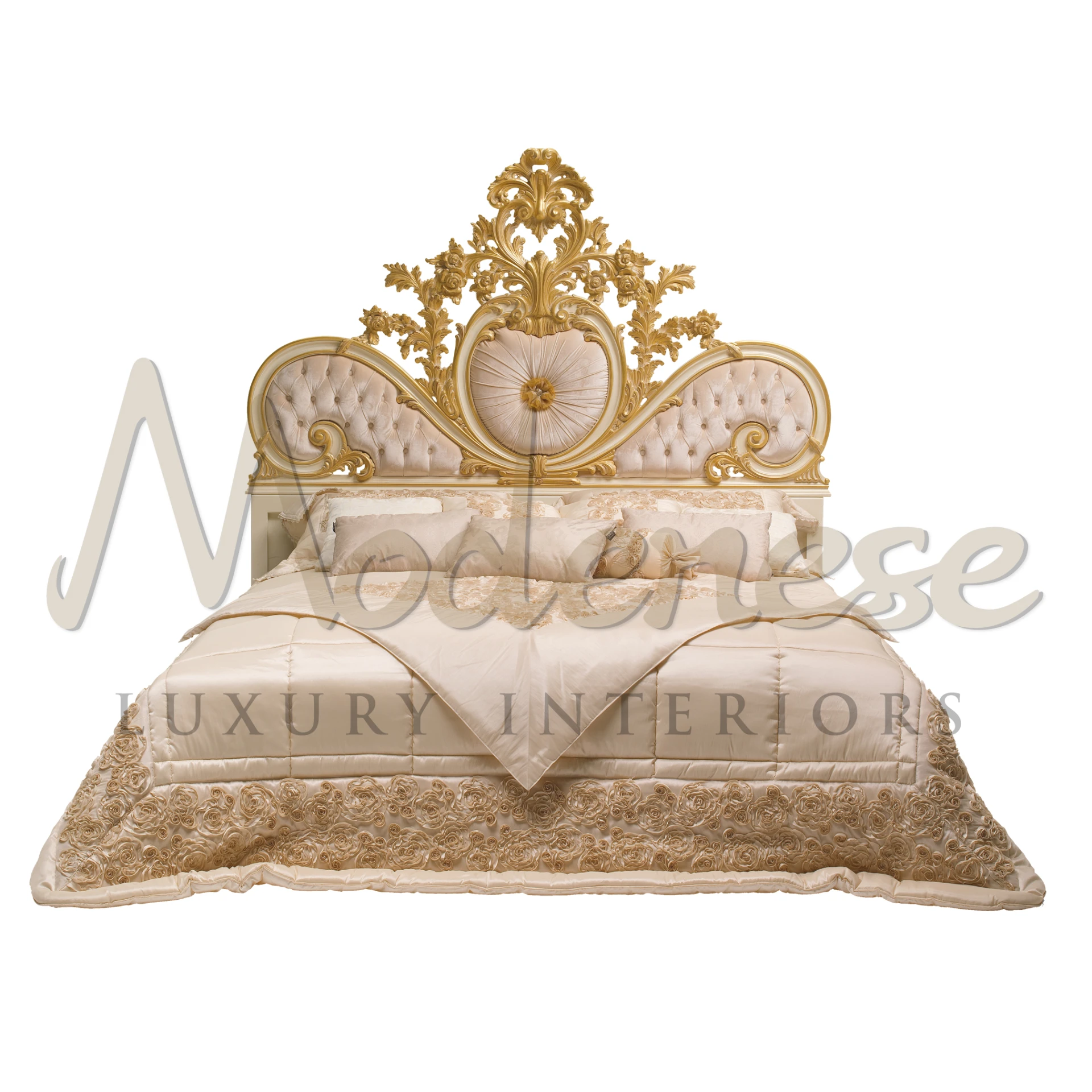 Experience regal comfort with our Royal Style Double Bed. Crafted with exquisite detail and plush materials, it's a statement piece for luxurious bedrooms.