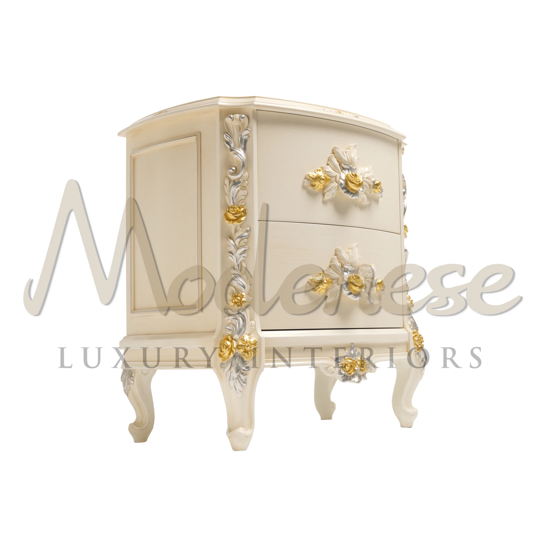 Introducing our Elegant White Night Table, a timeless addition to your bedroom. Crafted with sophistication, it offers ample storage and a sleek design for your bedside essentials.