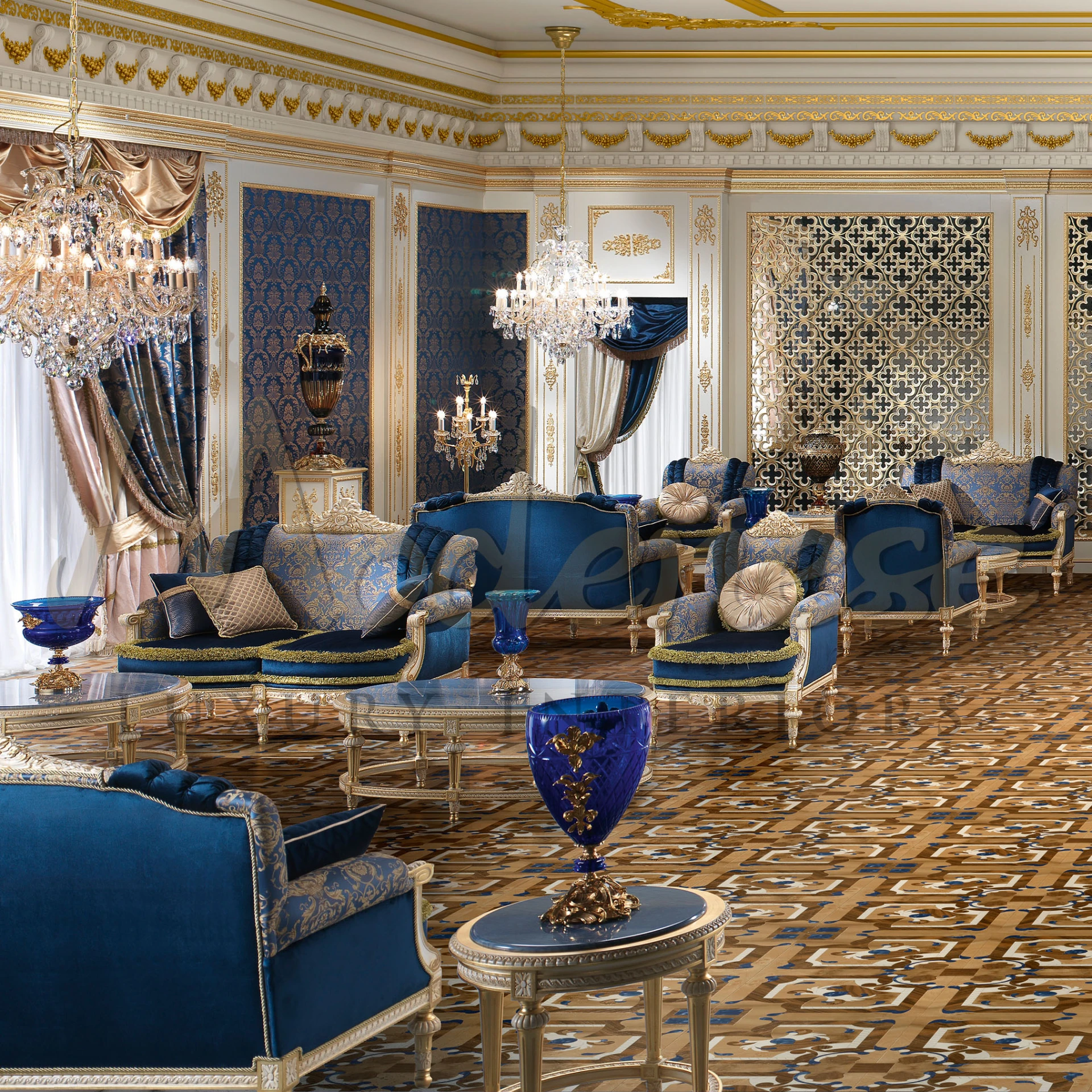Discover the epitome of sophistication with the Modenese Furniture Venetian Sofa. With its Venetian-inspired design and luxurious materials, this sofa adds a touch of Italian elegance to any room. 