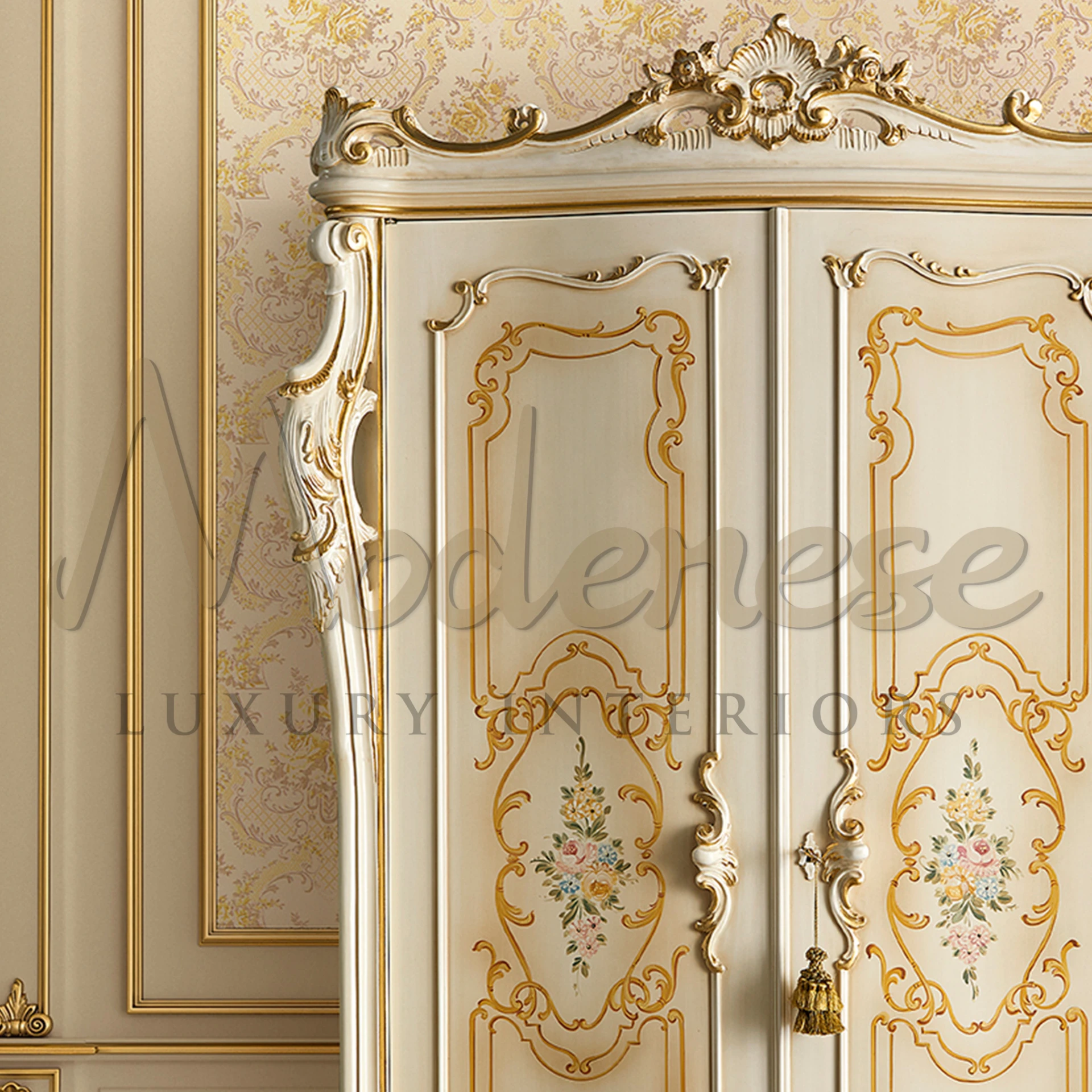 Transform your bedroom with our Wardrobe adorned with artisanal carvings, a fusion of functionality and artistry.
