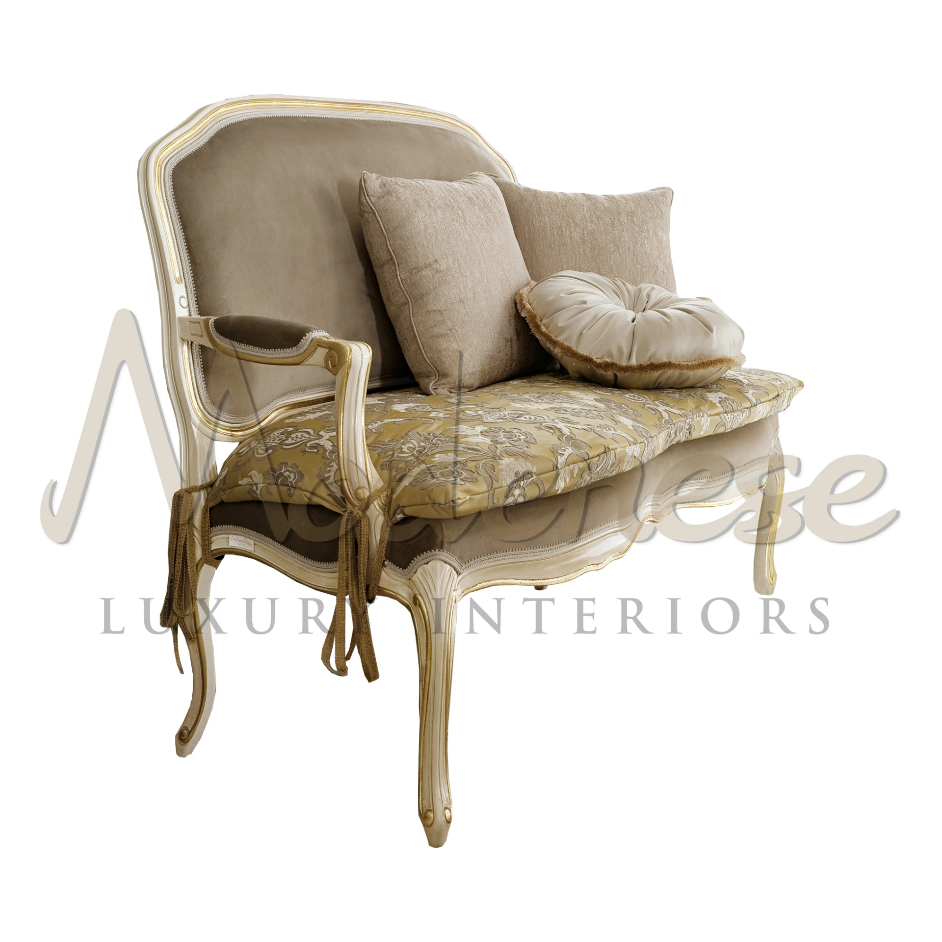 Experience timeless elegance with our Classic Love Seat Grey Velvet Sofa. 