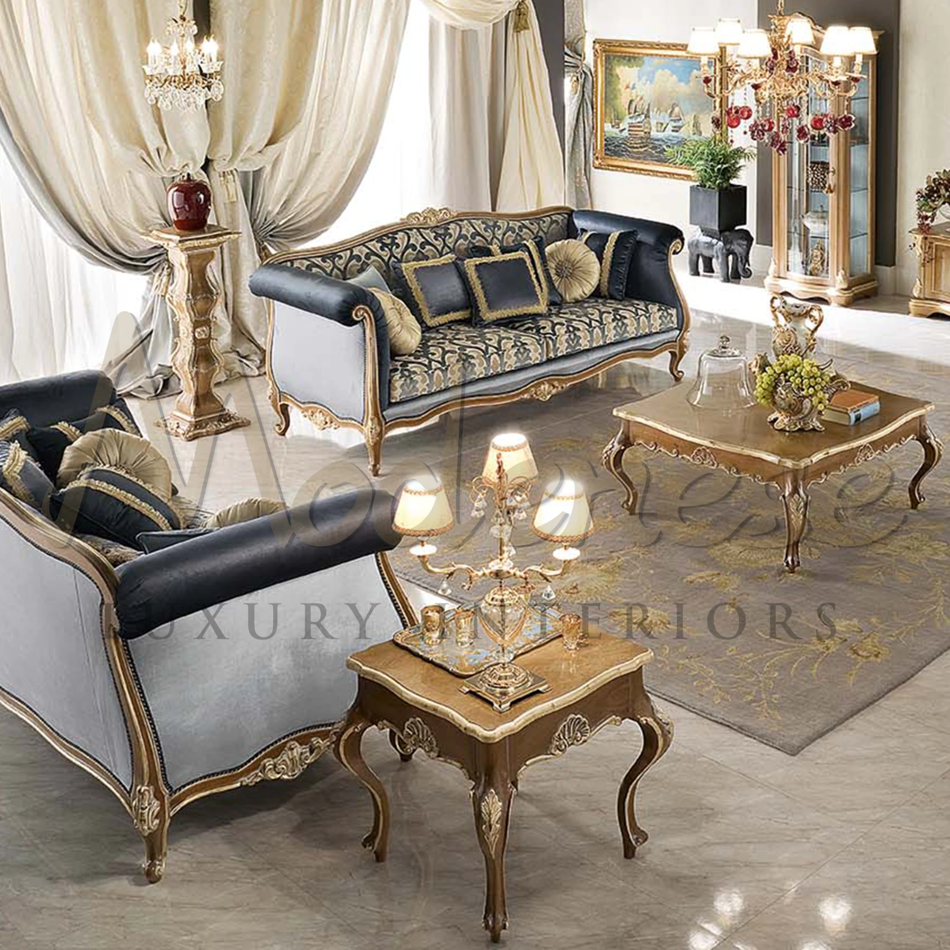 Elegant column vase stand, skillfully handcrafted, adds a luxurious touch to home decor with its classic style.
