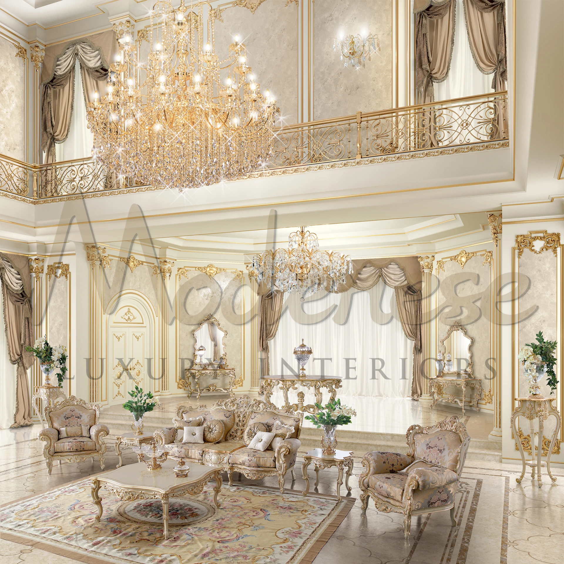 Luxury vase stand in solid wood, showcasing Baroque elegance and artisan craftsmanship for opulent decor.