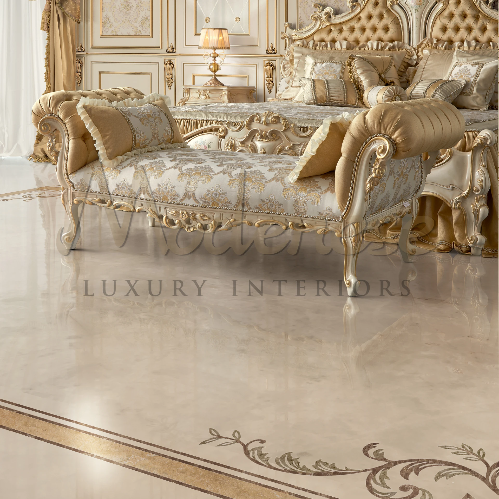 Luxurious Elegance Pillow, featuring the finest materials, offering unparalleled comfort and a touch of classical Italian design.