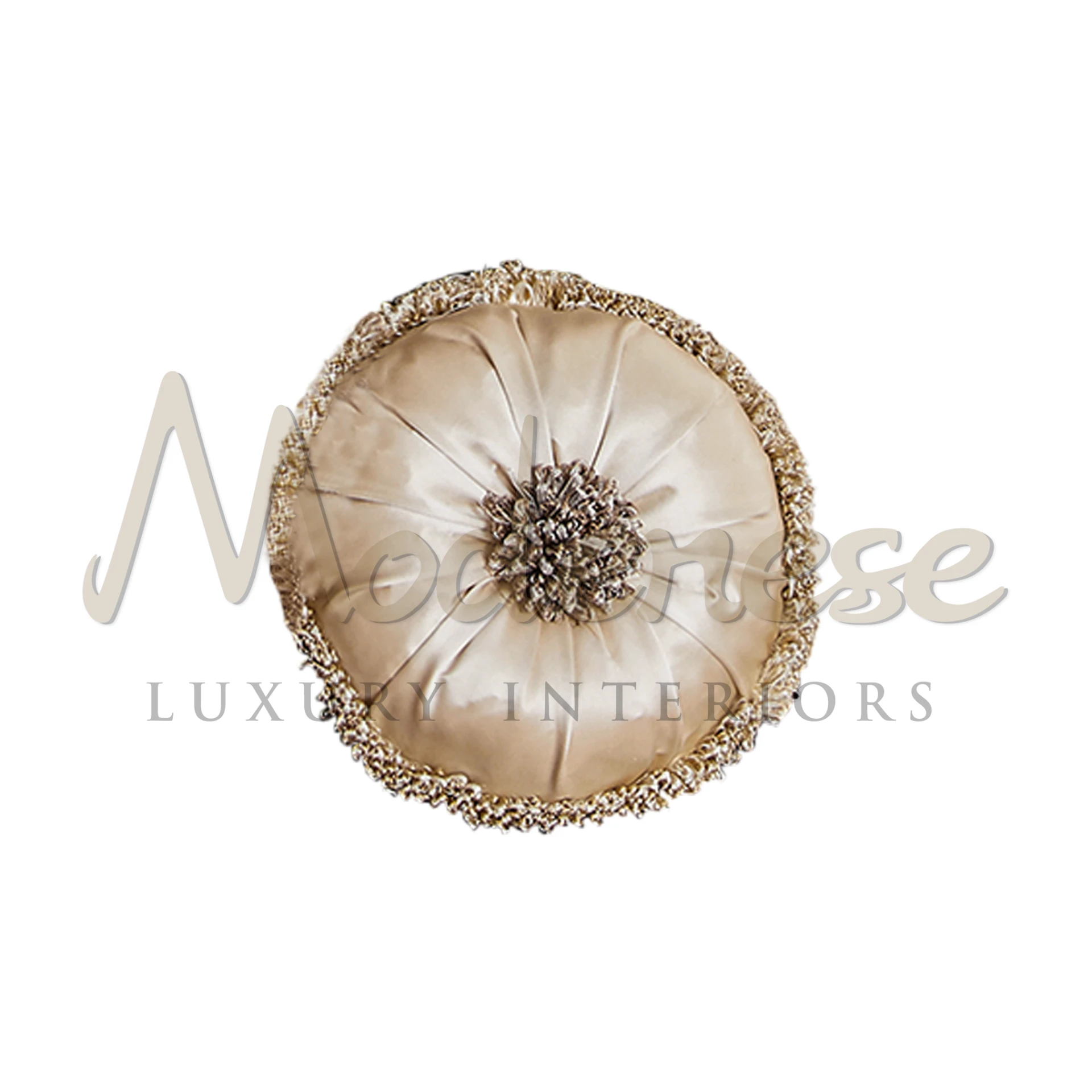 Luxury Designer Pillow with elegant design, enhancing your sofa, bed, or armchair with high-quality Italian textiles.