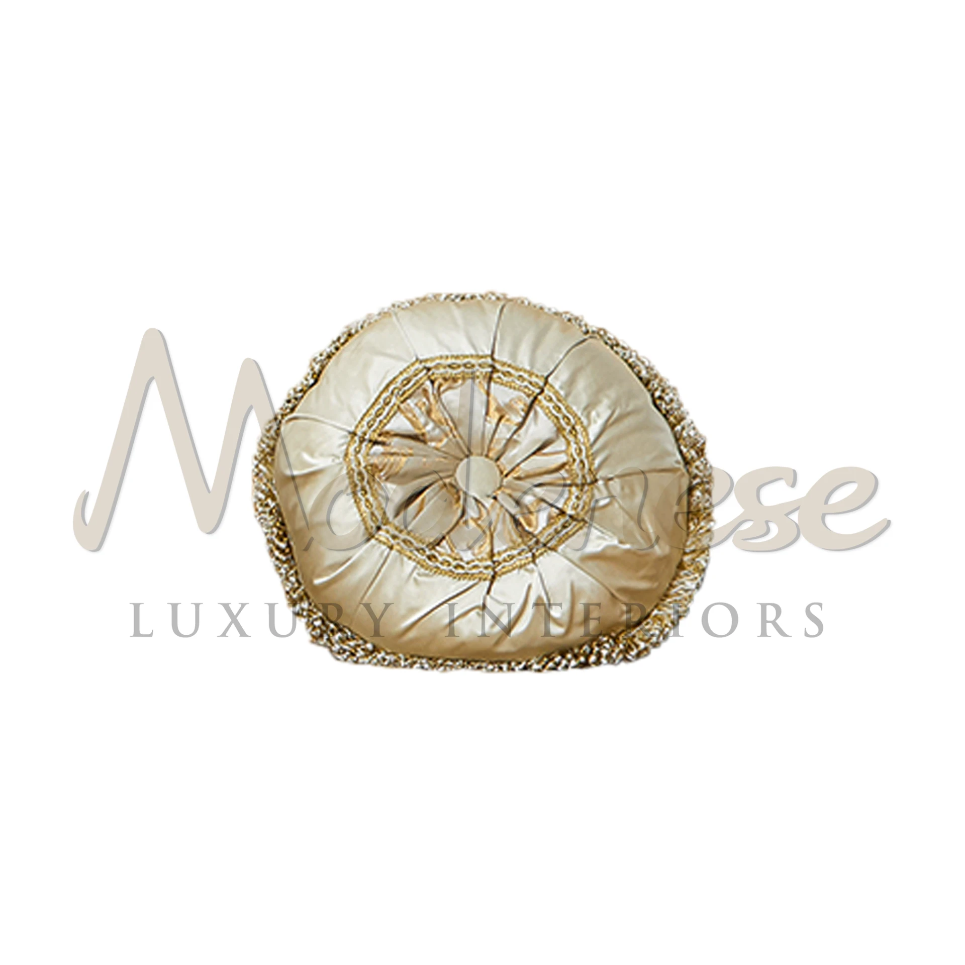 Circular Pillow: Experience the ultimate luxury and comfort, crafted with high-quality textiles to transform your space.