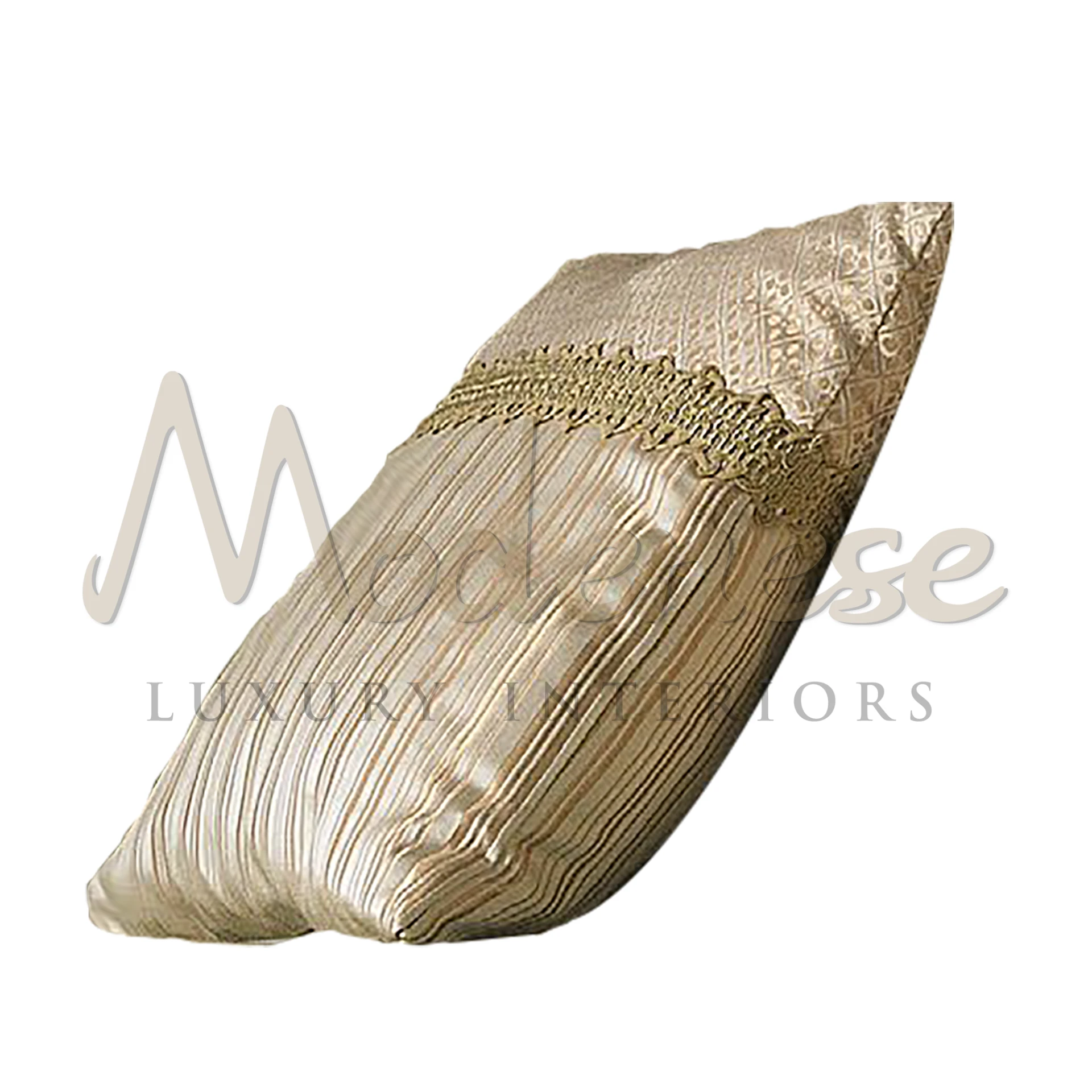 Gorgeous Green Pillow: Transform your space with luxury and style, becoming a sophisticated focal point in any room.