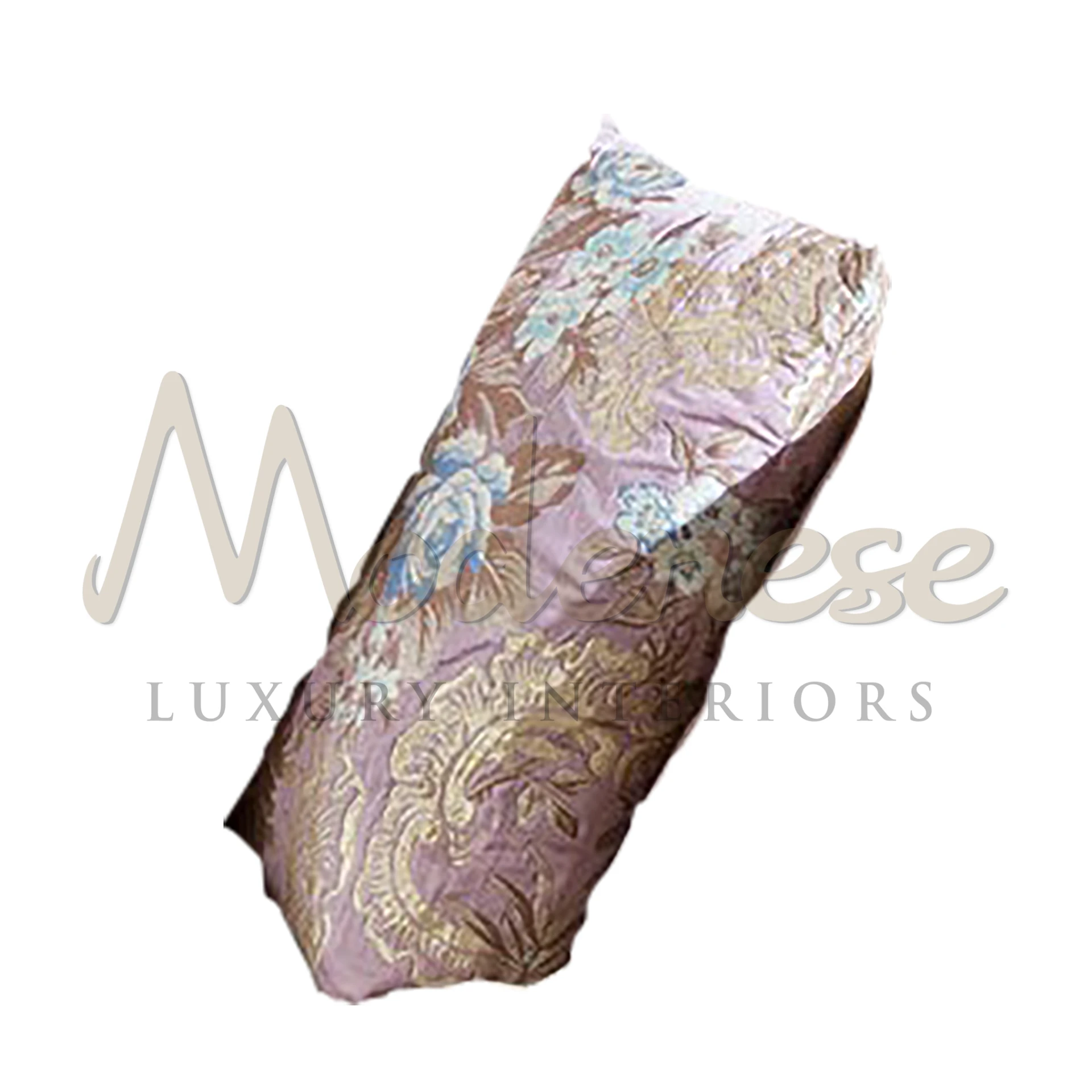 Stunning Flower Pillow with vibrant floral motif, adding a burst of beauty to interiors with high-quality Italian textiles.