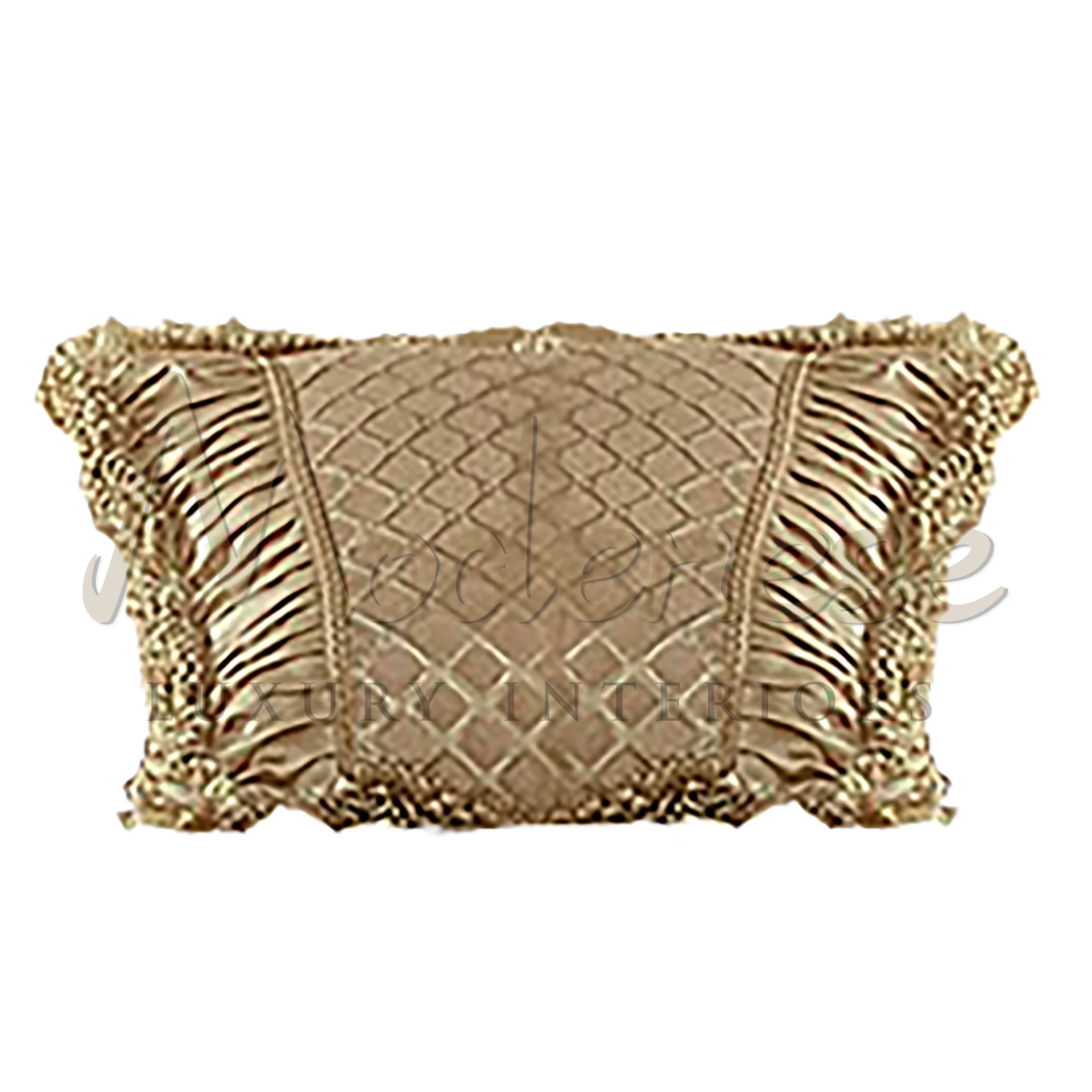 Victorian Designer Pillow: Exquisite craftsmanship with plush filling and luxury fabrics for enduring comfort and style.
