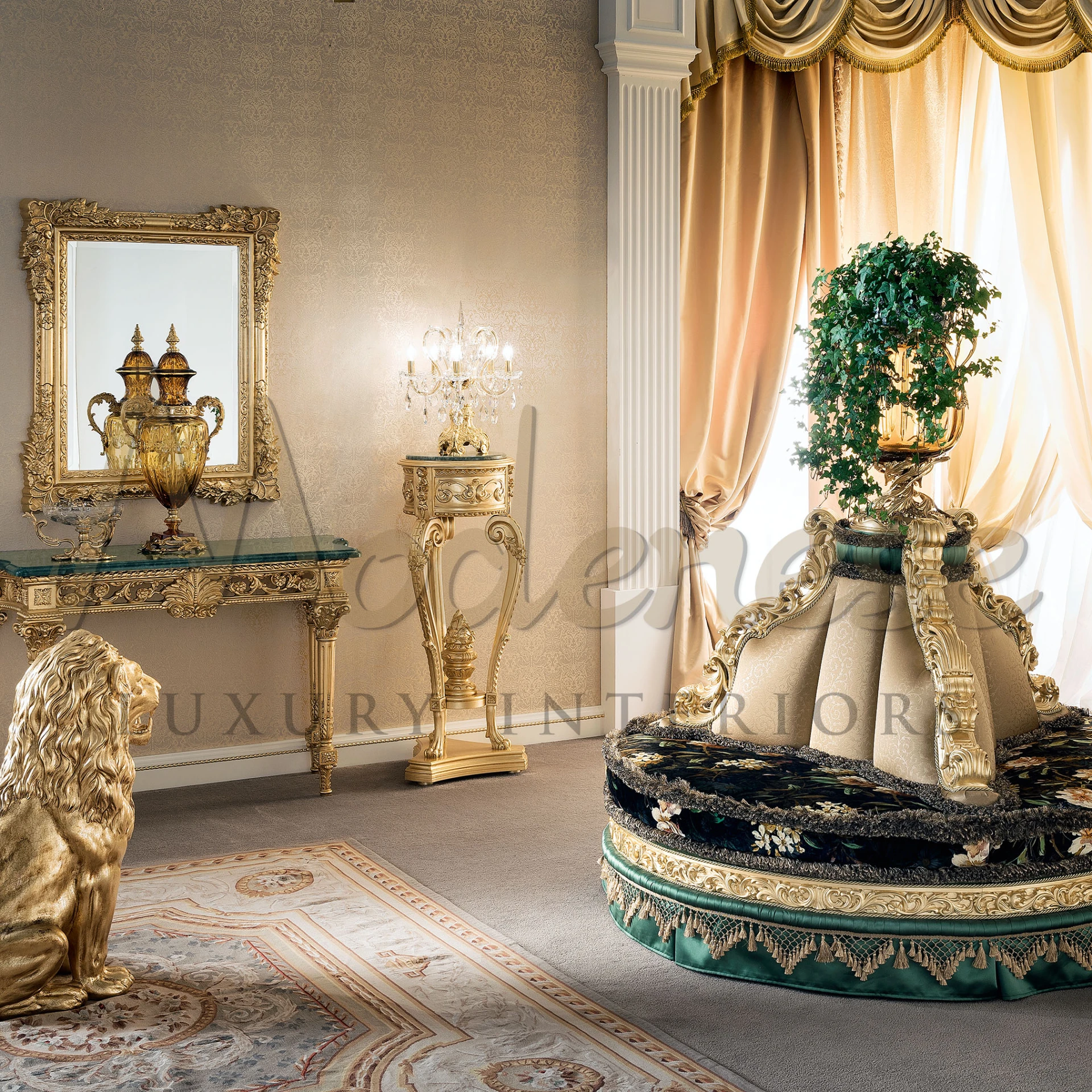 Timeless Beauty: Verde Guatemala Console for Elegant Interiors