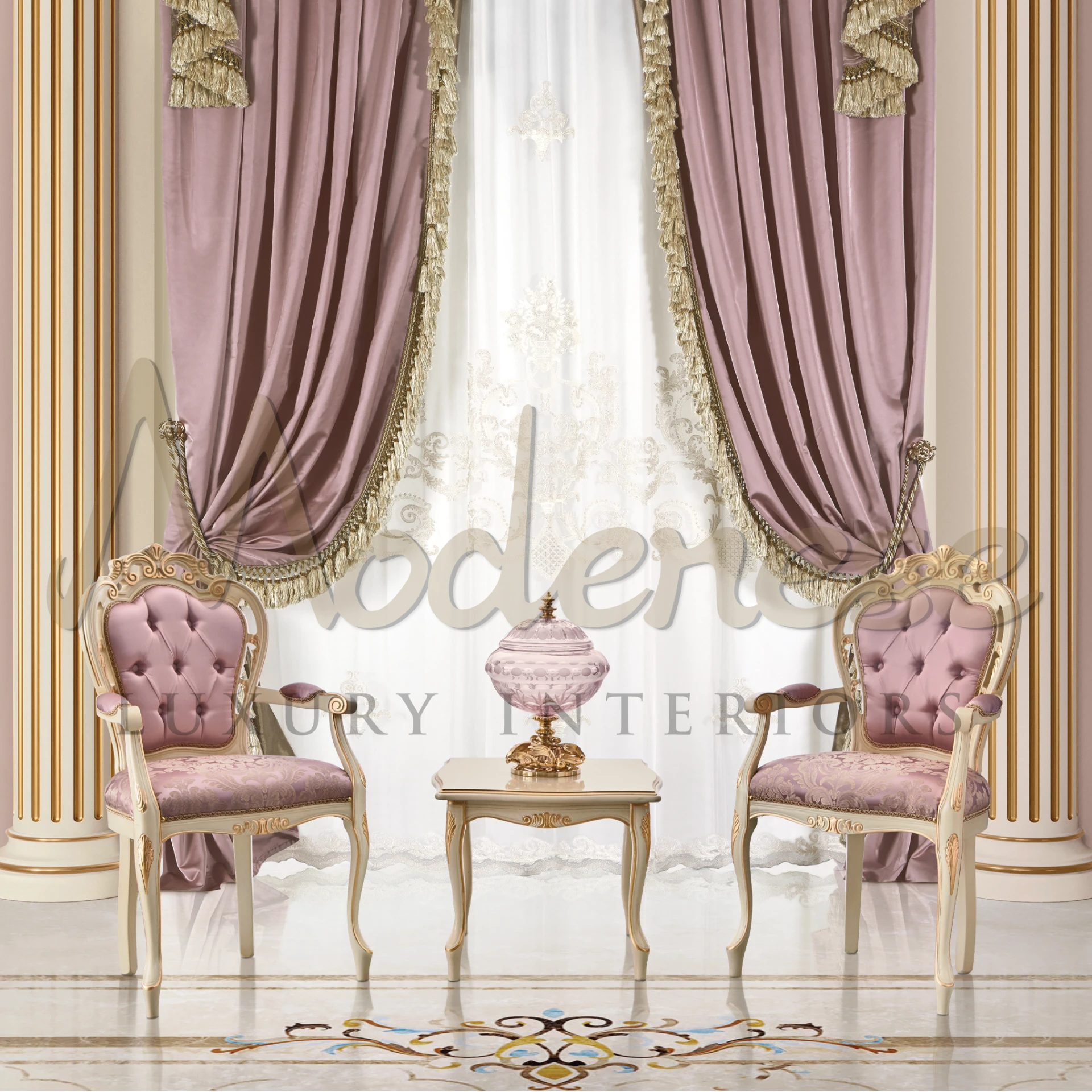 Premium silk fabric of these curtains captures light beautifully, adding glamour and sophistication to the interior decor.