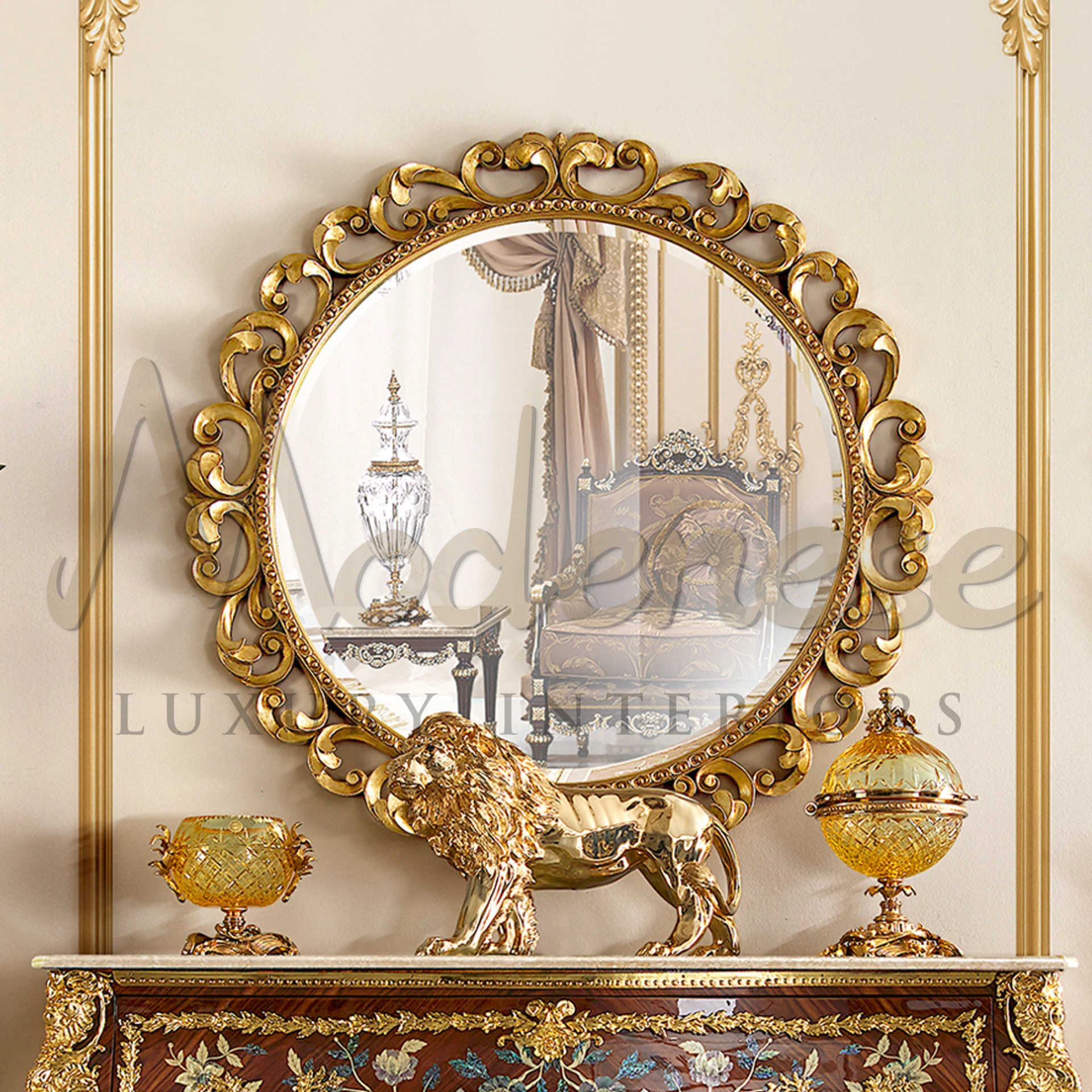 Luxurious Italian-inspired box, perfect for interior designers seeking classic elegance and exquisite craftsmanship