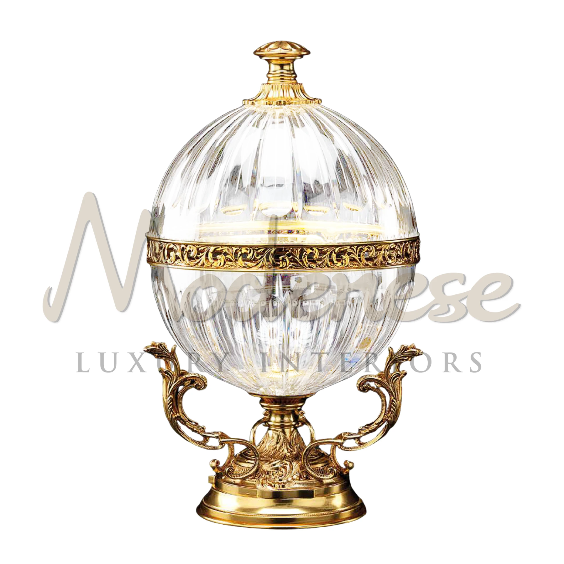 Elegant Victorian Glass Closed Bowl with intricate detailing, embodying the luxury and classic style of the Victorian era.