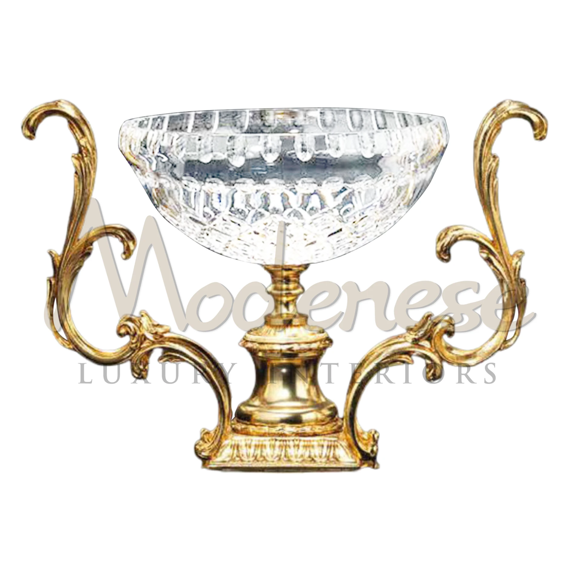 Exquisite Luxury Glass Bowl, featuring intricate detailing and high-quality craftsmanship, ideal for both decorative and functional use.