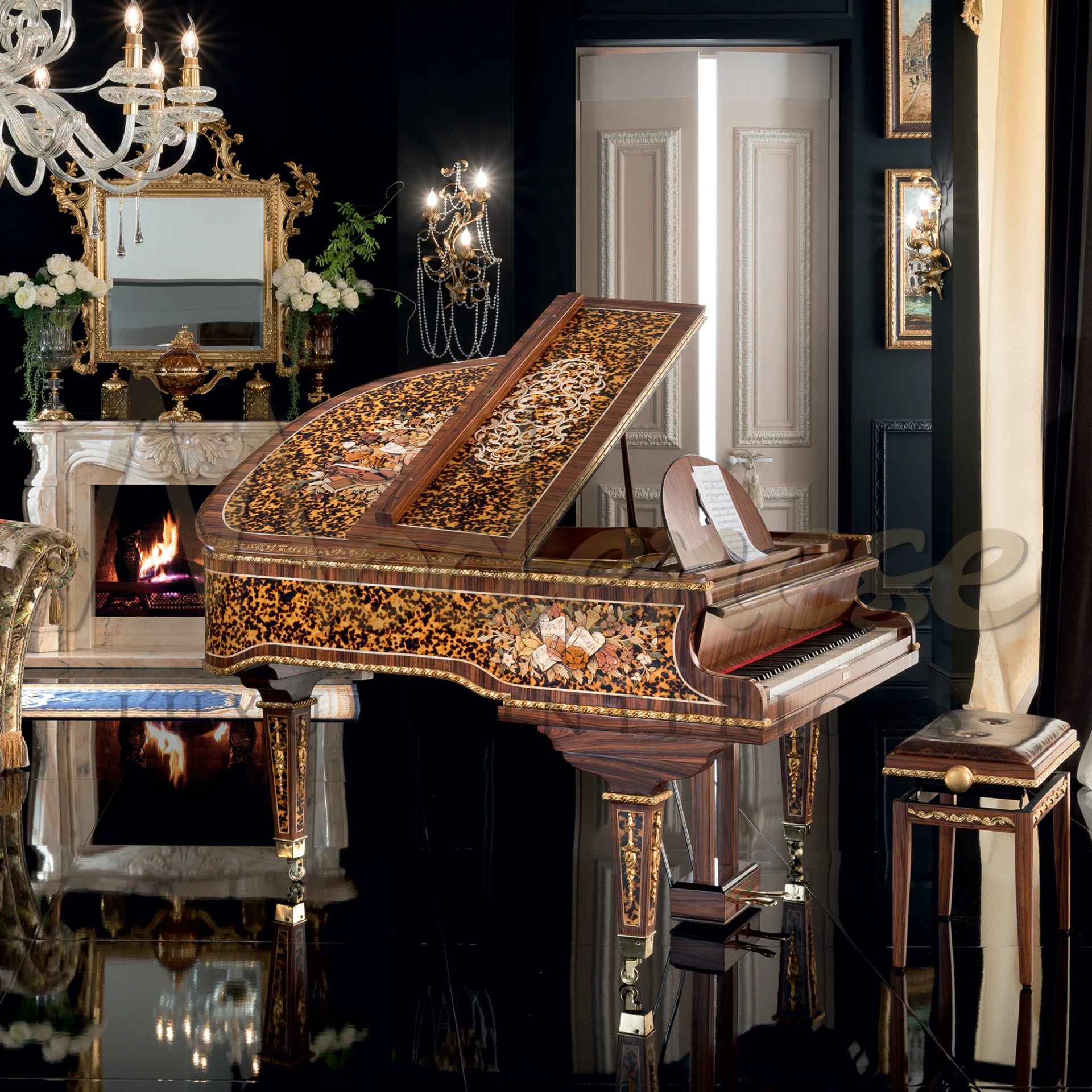 Sophisticated Style: Explore Our Leather Piano Stool Collection