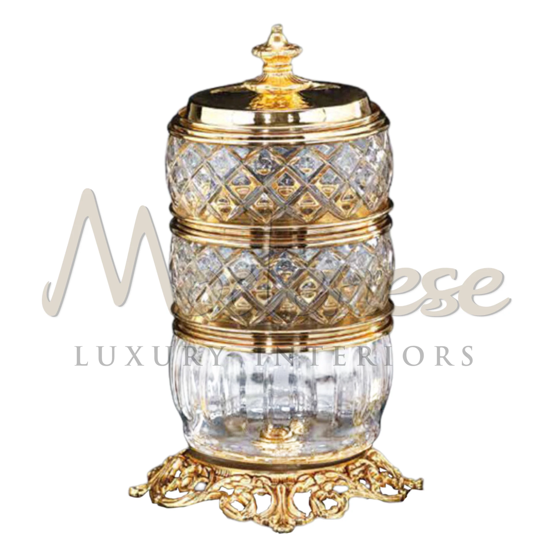 Stylish Tall Glass Box, ideal for elegant storage or as a focal decorative piece, fitting seamlessly into narrow spaces with its sleek design.
