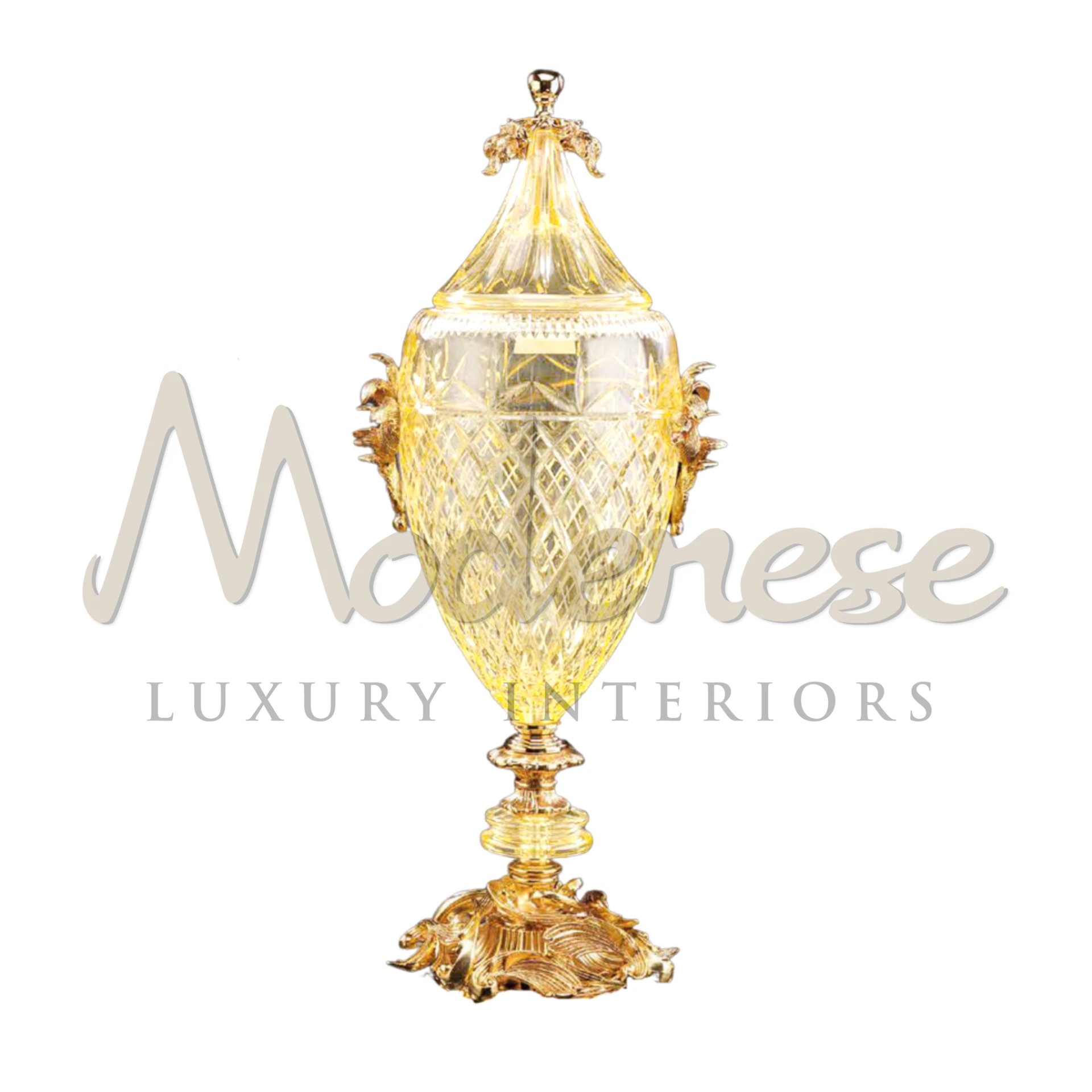 Stylish Light Yellow Glass Vase, combining modern elegance with a warm, vibrant hue, perfect for enhancing luxury and classic interior designs.