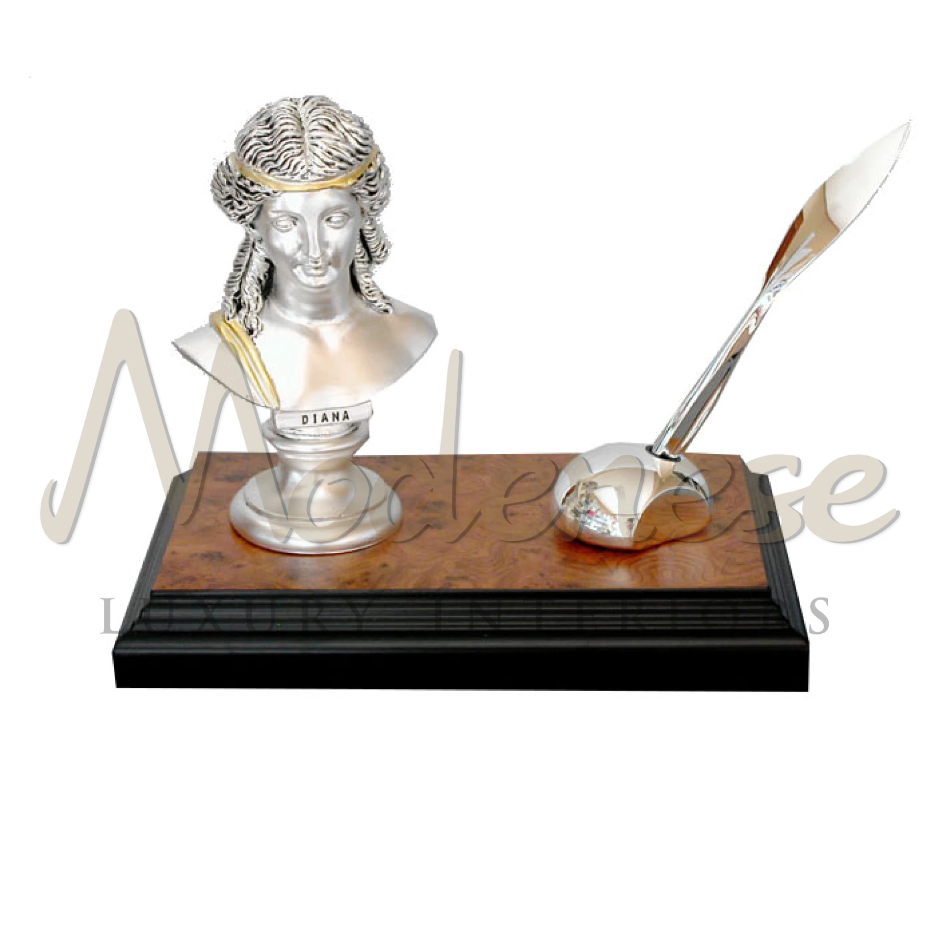 Gorgeous Italian Design Ornament, featuring Murano glass or Capodimonte porcelain, embodies timeless beauty and exquisite craftsmanship for luxury décor.






