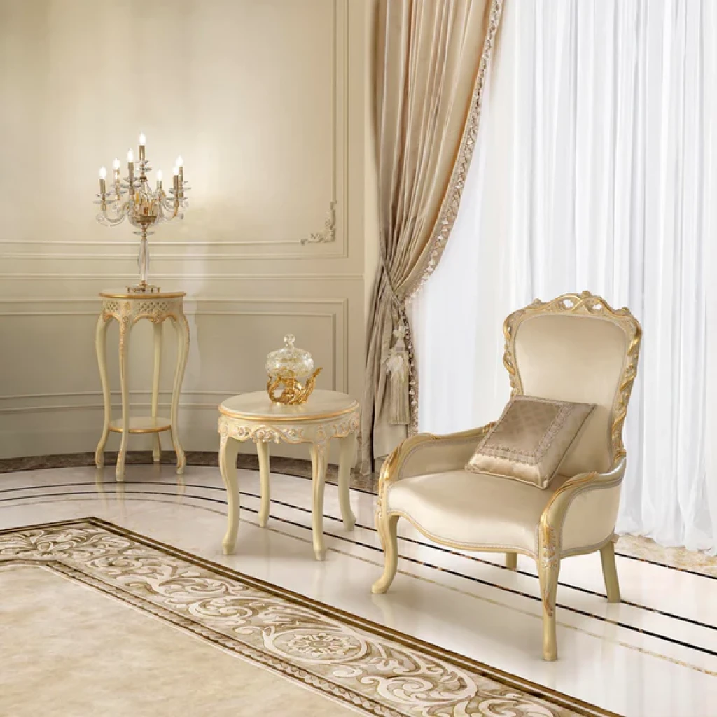Creating a Luxurious Classic Living Room with Velvet Furniture