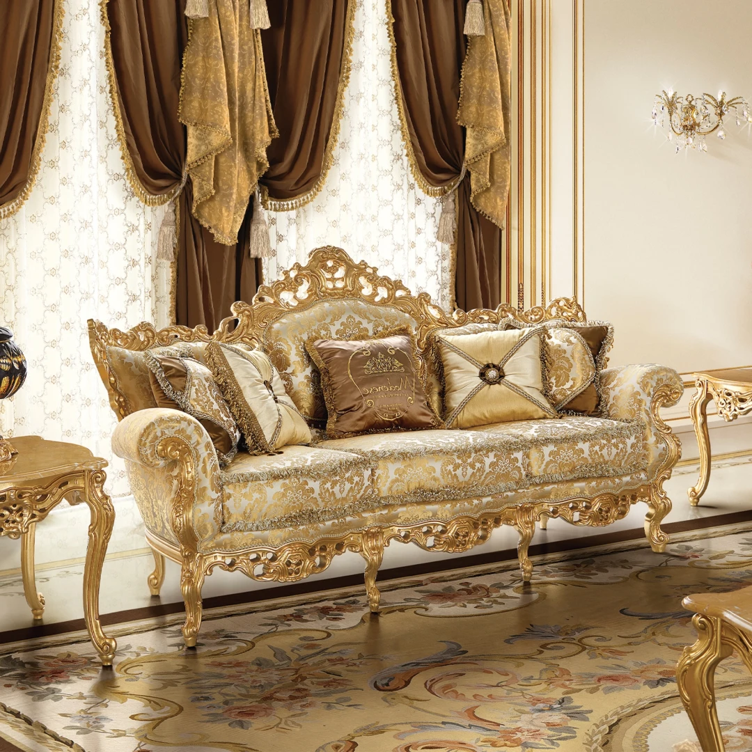 Relax in luxury with our range of sofas, offering comfort and sophistication for your living room or lounge area.