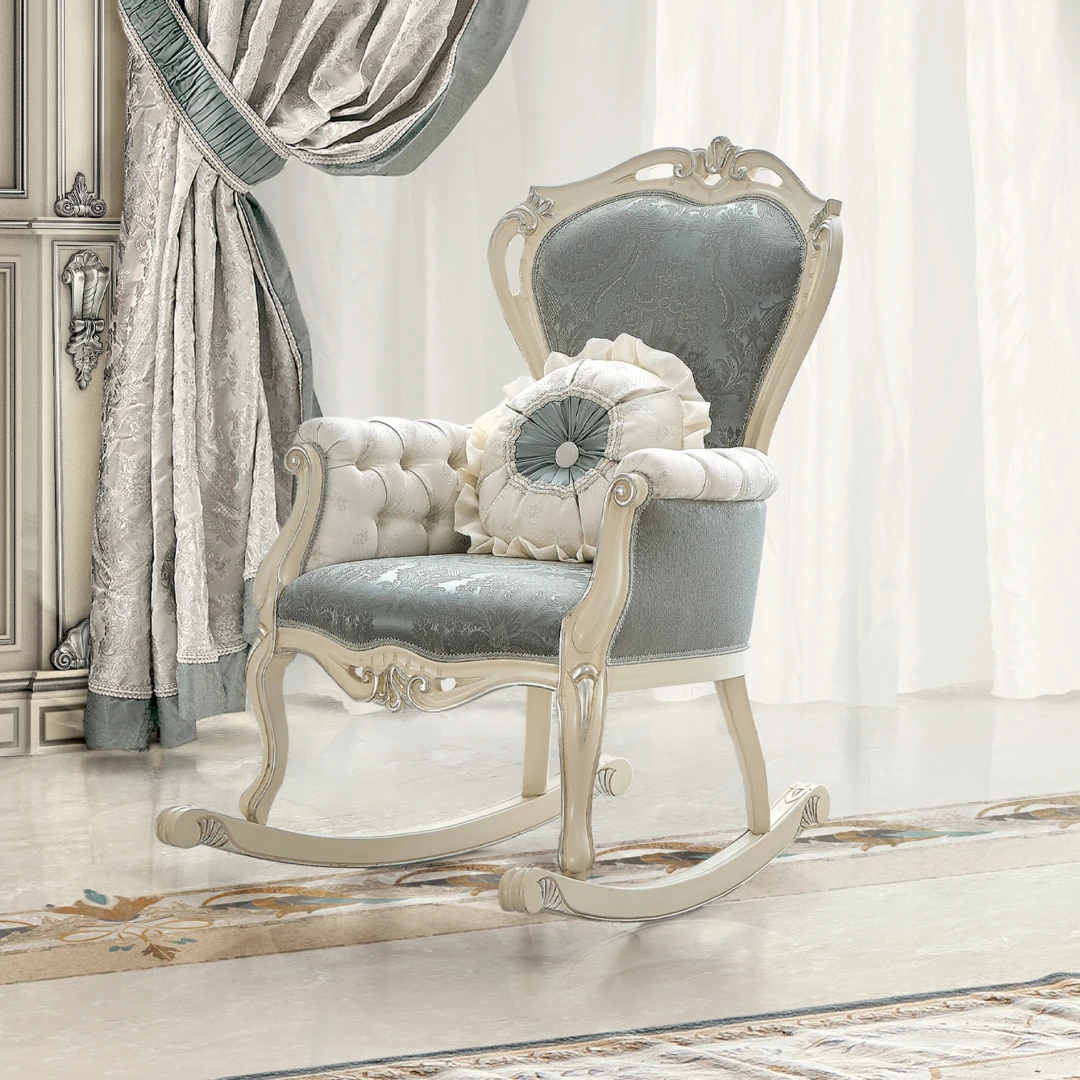 Relax and unwind in our comfortable rocking chairs, perfect for cozying up with a book or enjoying a quiet moment in your bedroom.