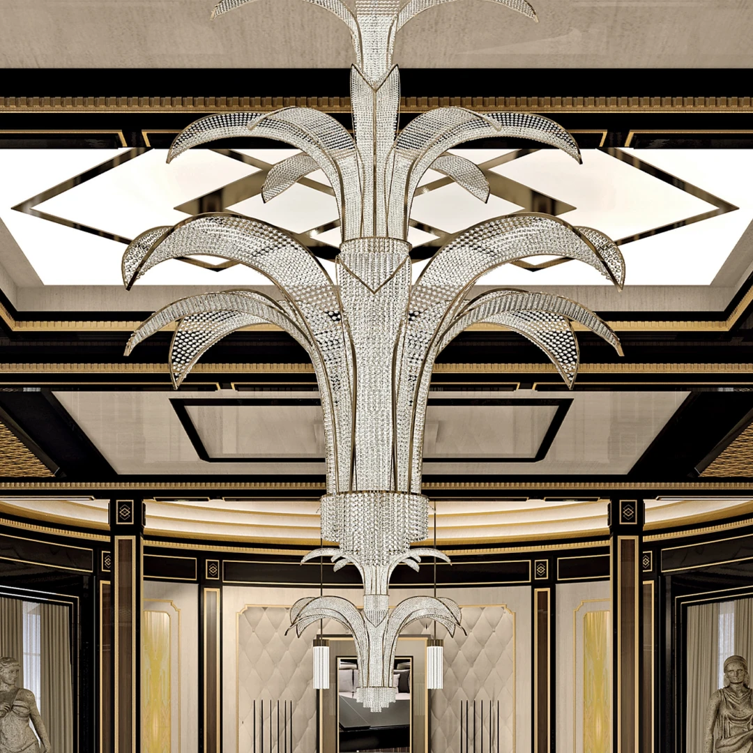 Illuminate your space with elegance using our stunning chandeliers, designed to add a touch of luxury and sophistication to any room.