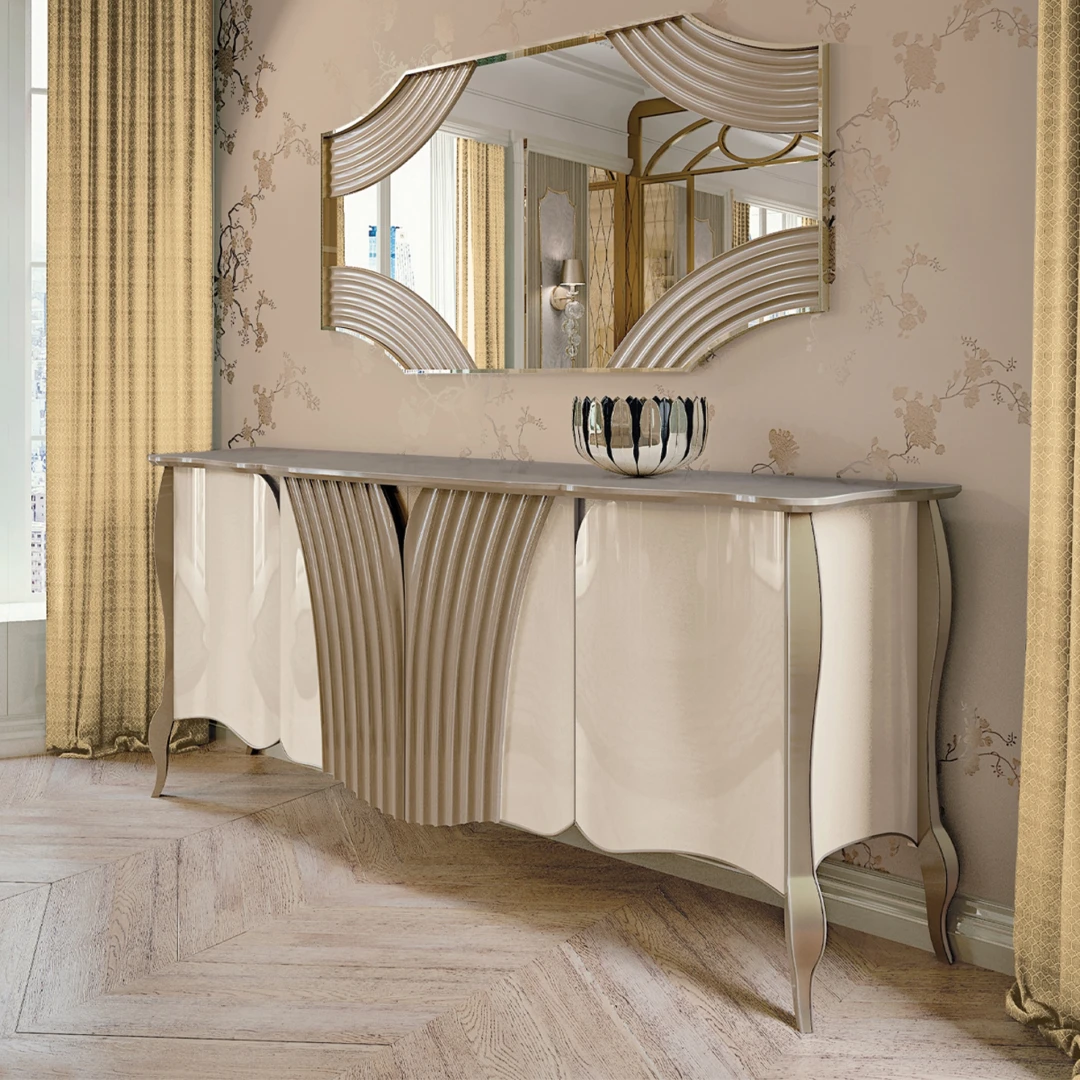 The passion for craftsmanship and luxury lifestyle both generate the glamorous selection of luxury sideboard designs in a range of stunning styles, custom finishes and high quality materials.