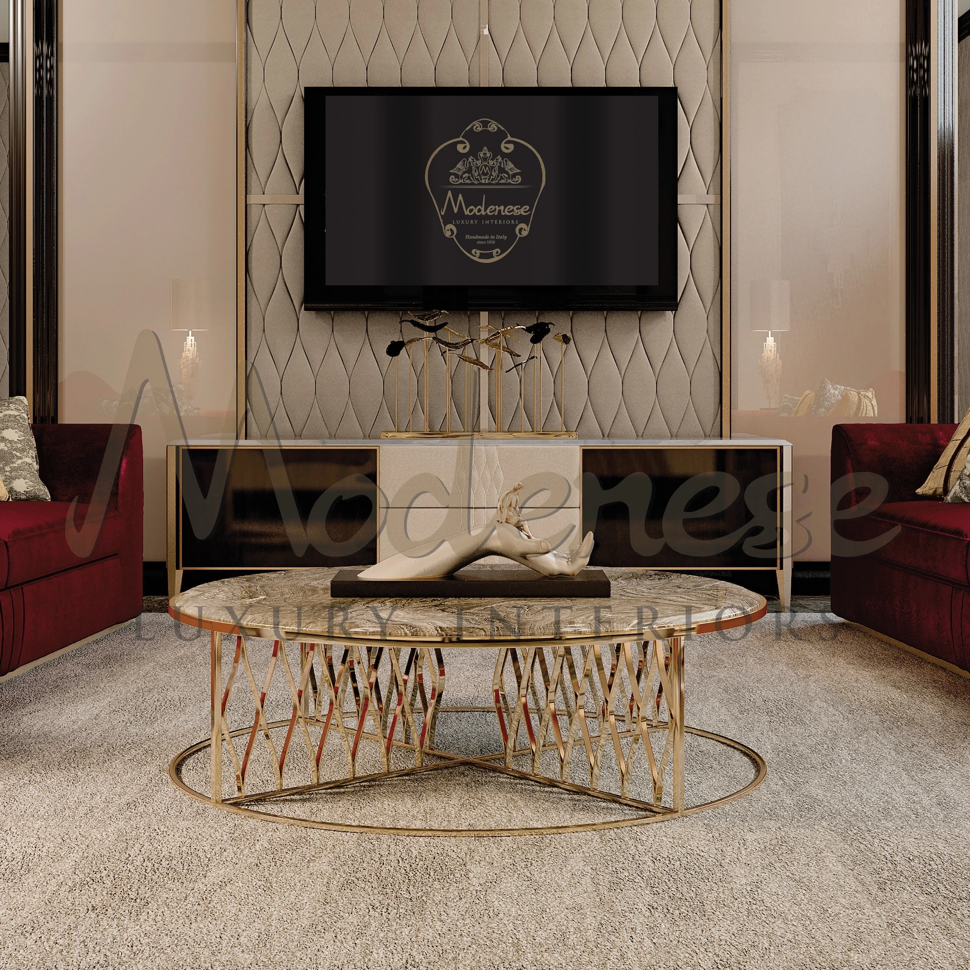 Table Basse en Marbre Sovereign
