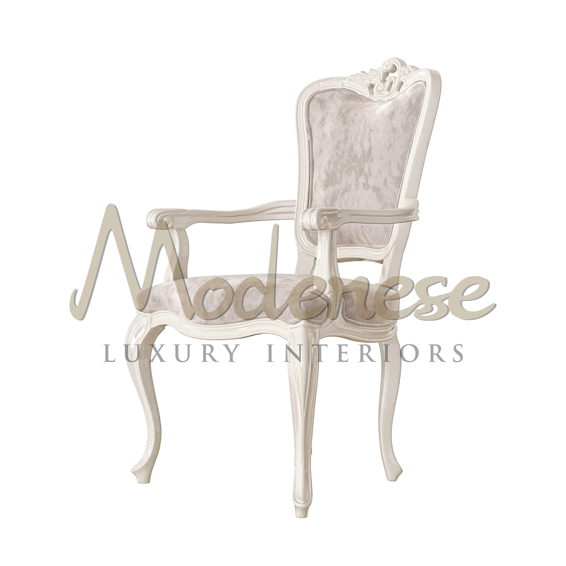 Chaise Noble avec accoudoirs