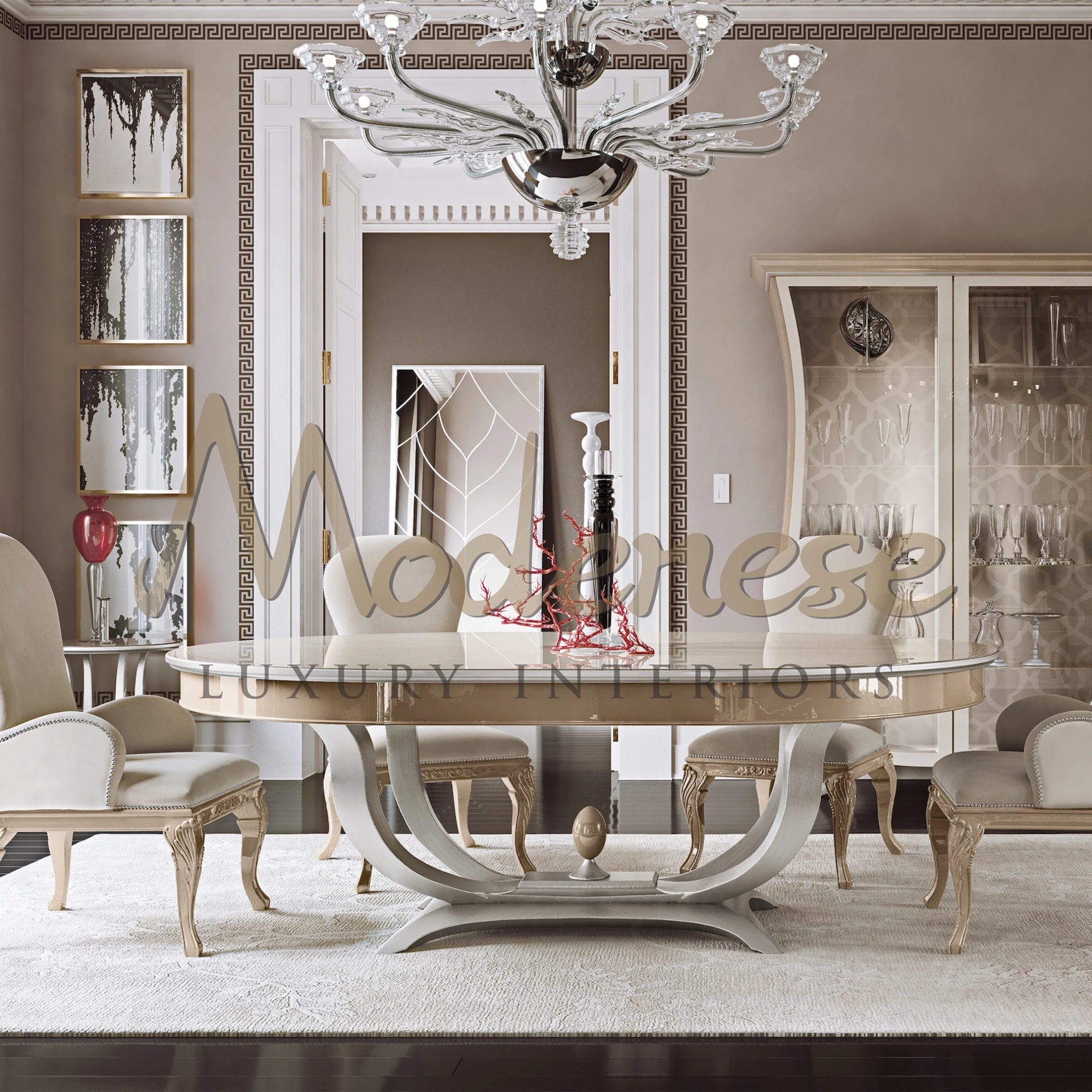 Magnifique table ovale