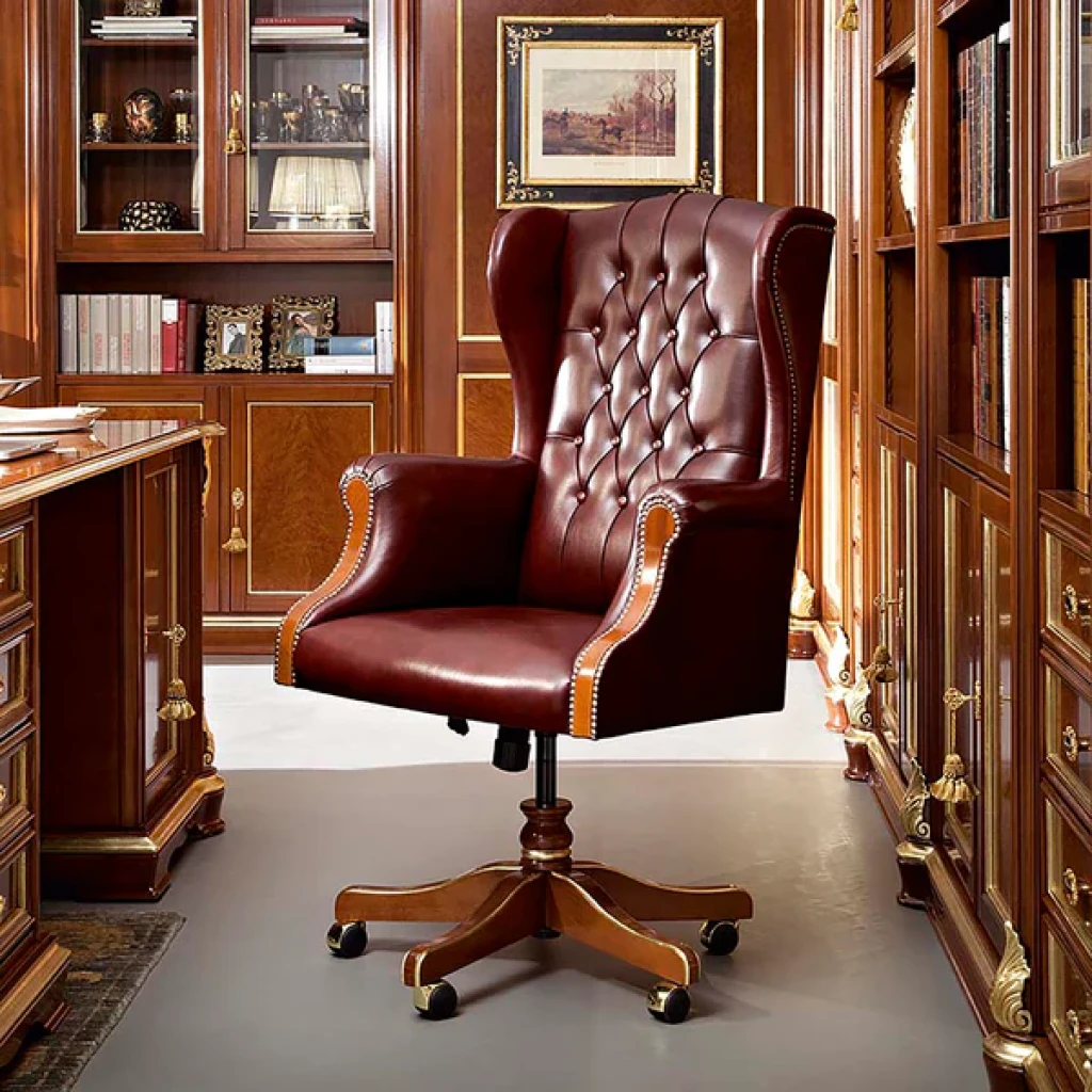 The Richness of Leather Furniture in Classic Interiors