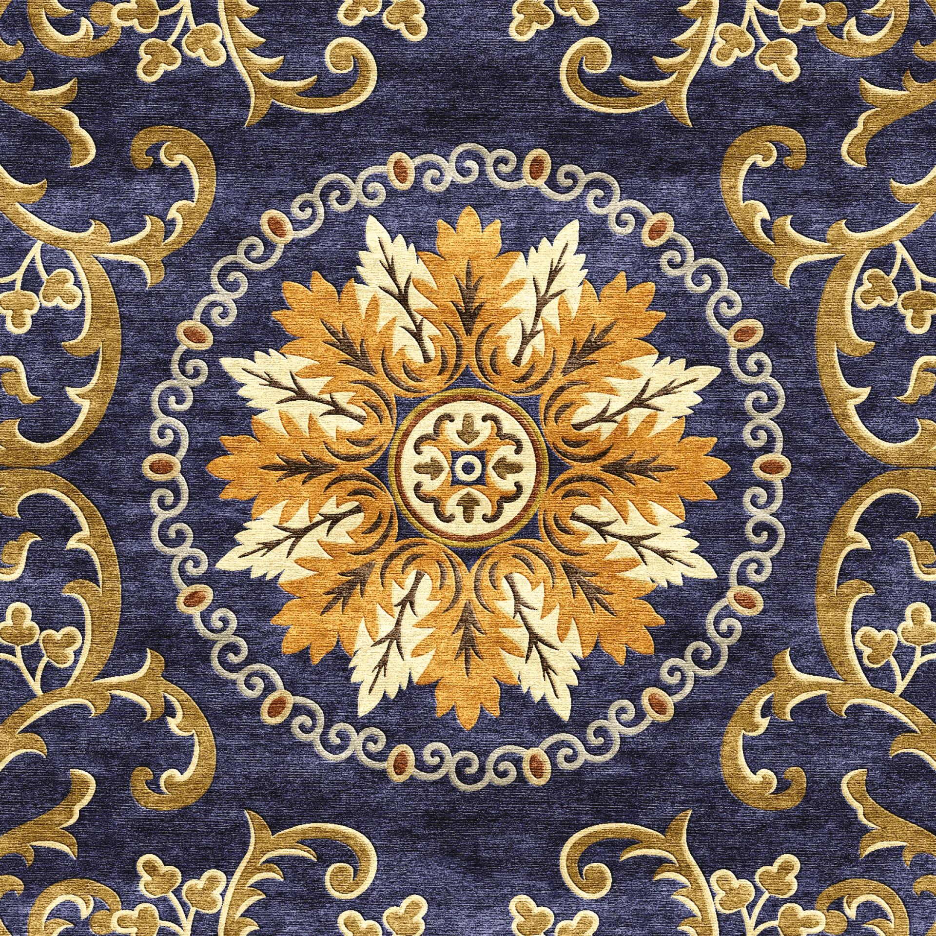 CLASSIC DÈCOR ACCESSORIES Regal Midnight Rug