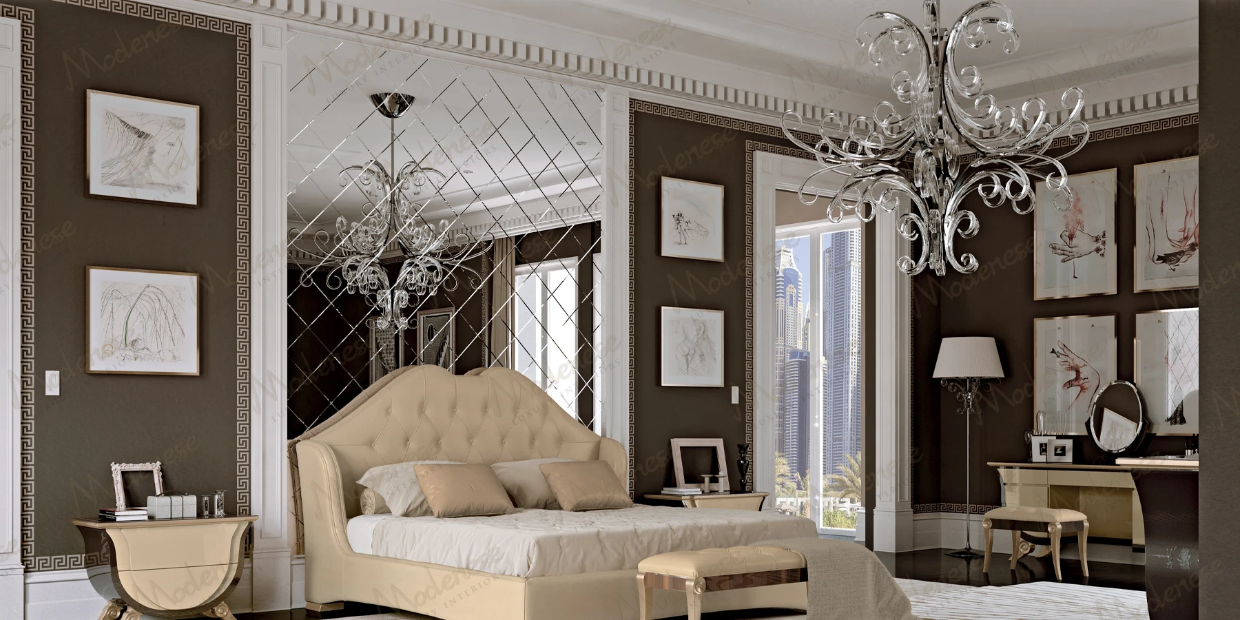 CONTEMPORARY LIGHTINGS CHANDELIERS
