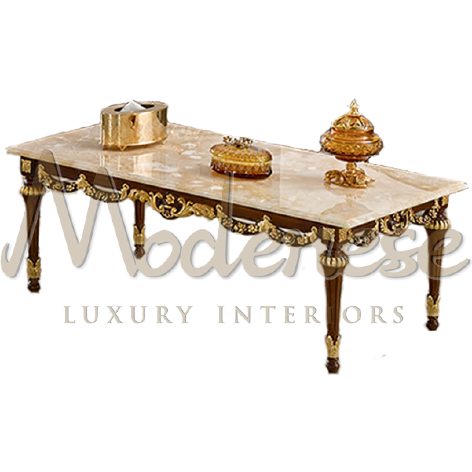 Luxury Regal Coffee Table, epitome of high-end Italian design.