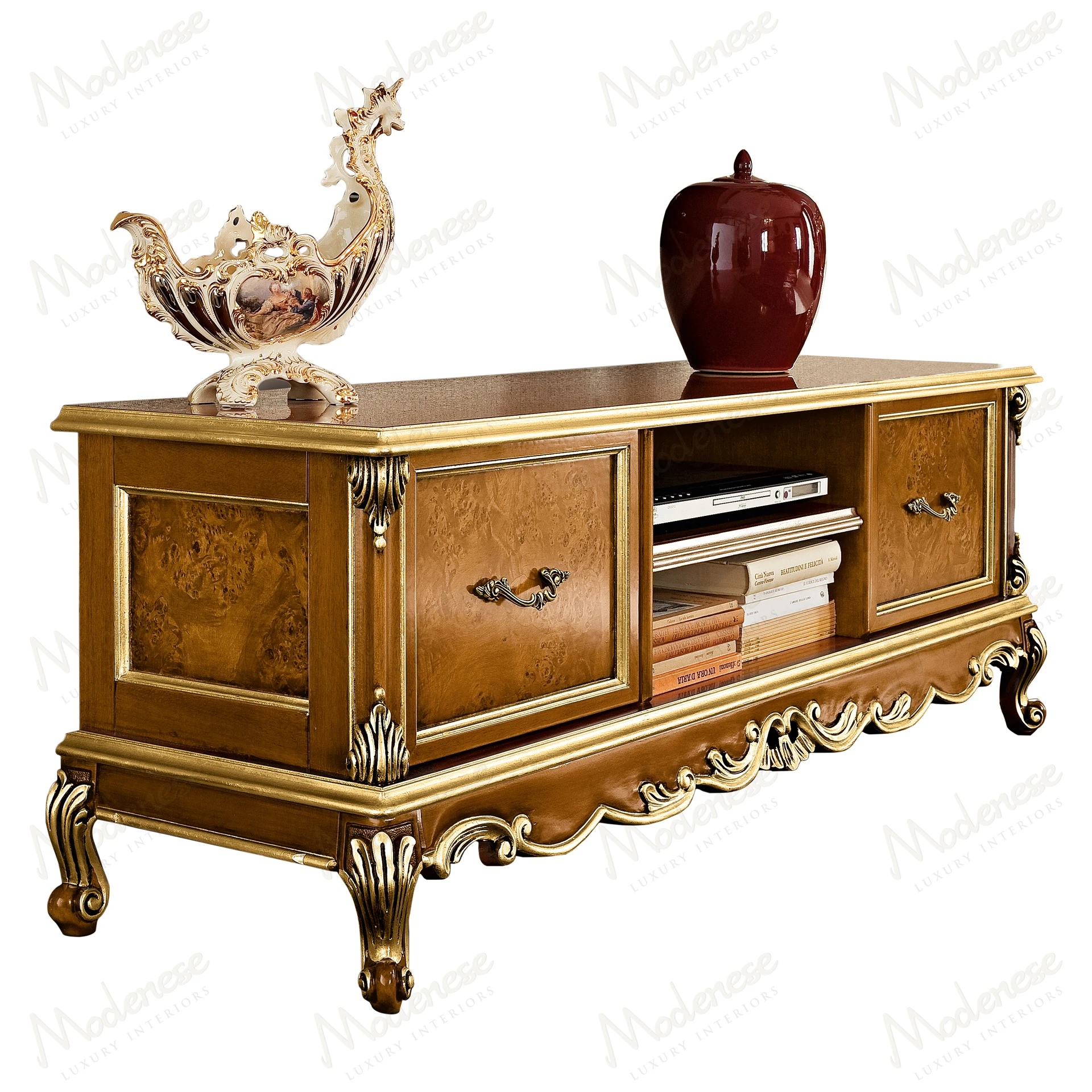 GOLDEN SHADE TV STAND