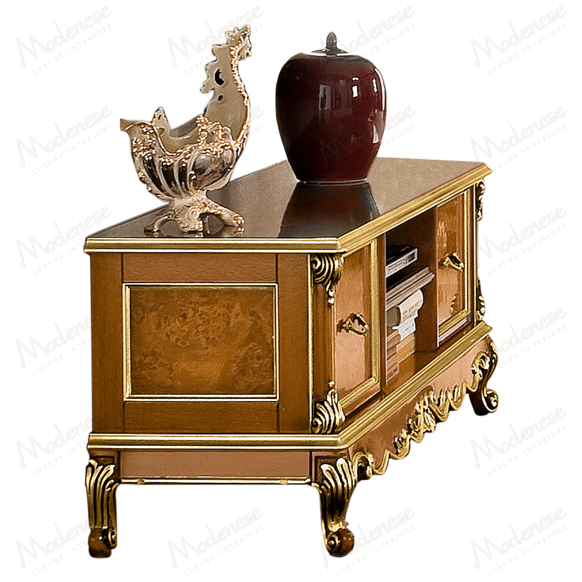 GOLDEN SHADE TV STAND