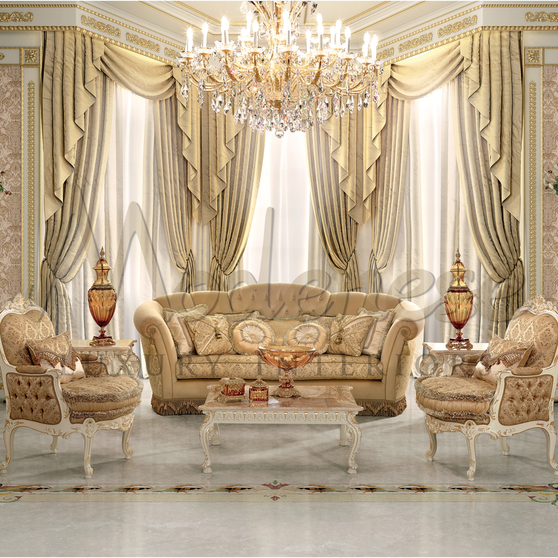 Square marble top coffee table, adding elegance to interiors.