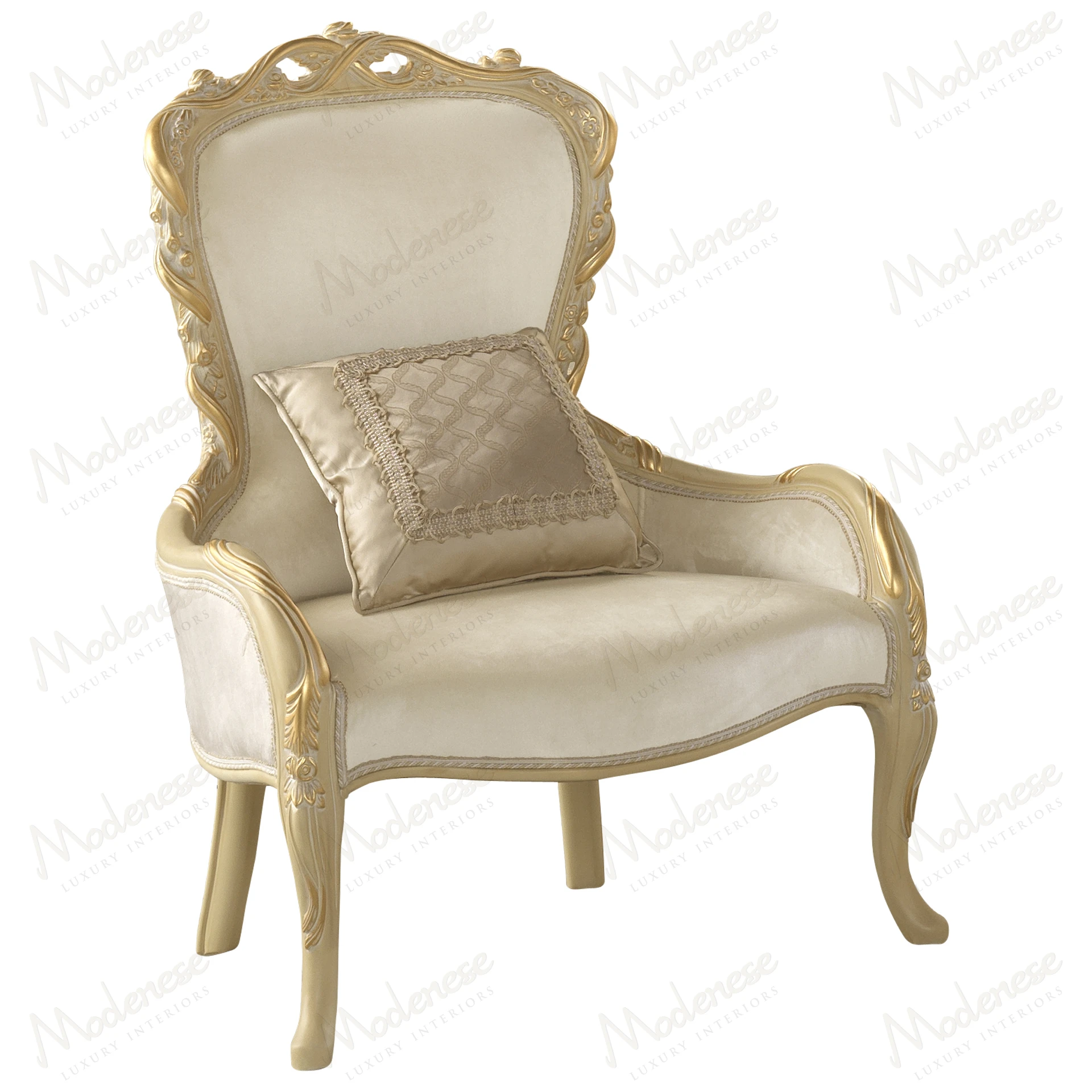 古典家具 Golden Ribbon Armchair
