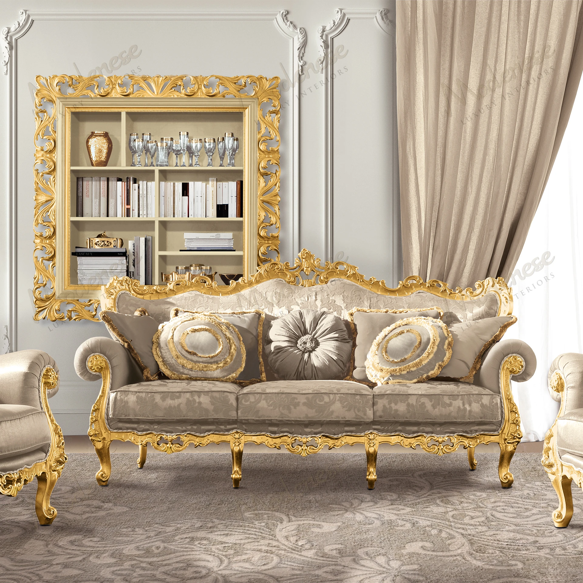Golden Haze 3-seater Sofa