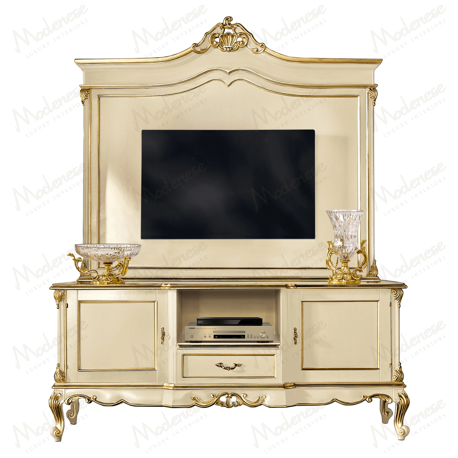 Golden Haze TV Stand