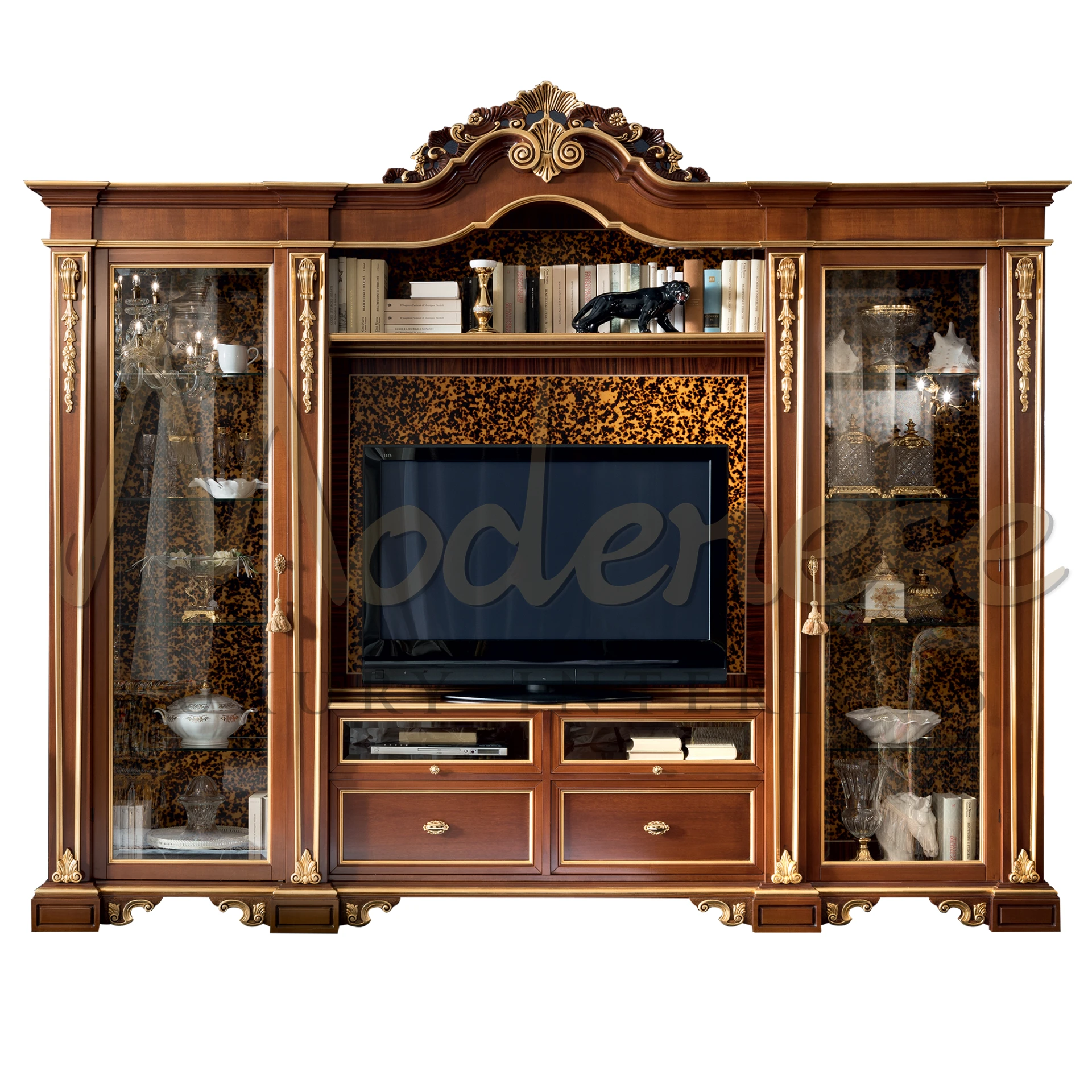 Wooden tv case sales